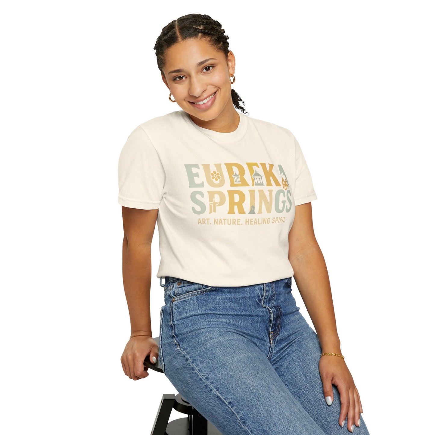 Eureka Springs Arkansas Tee – Art, Nature & Healing Spirit | Rooted South Threads