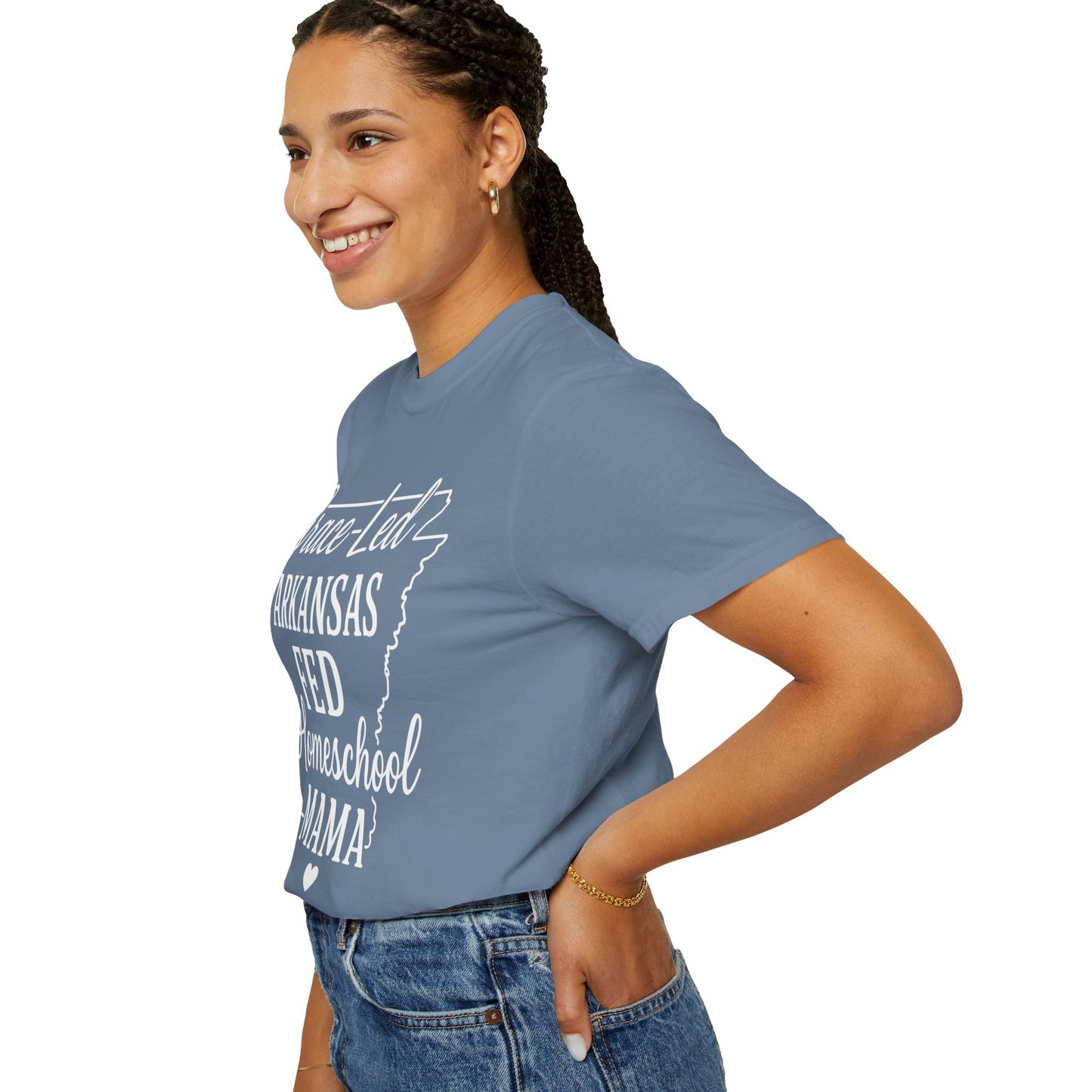 ARKANSAS Grace-Led. Arkansas Fed. Homeschool Mama T-Shirt