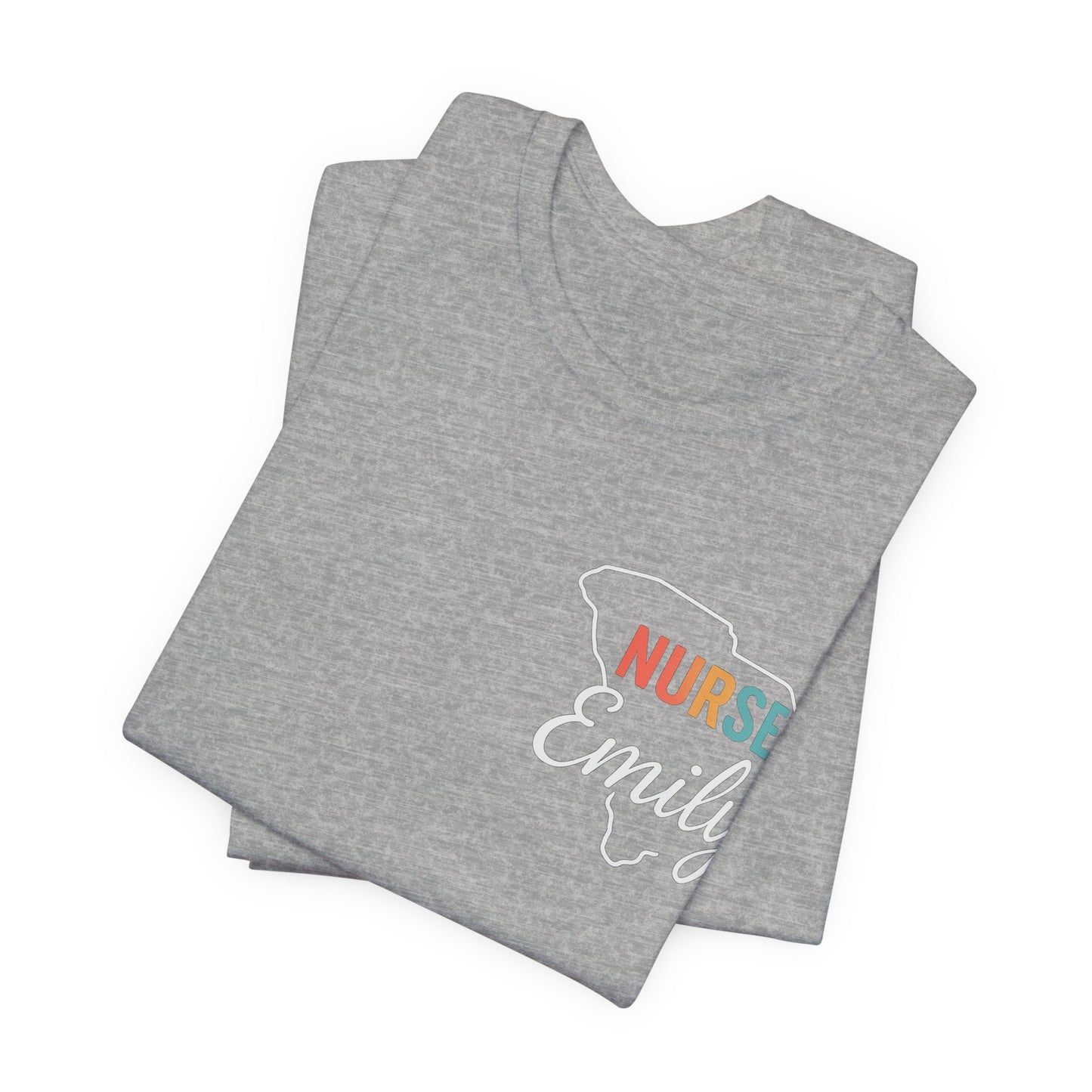 South Carolina Nurse Shirt – “NURSE Emily” State Pride Tee