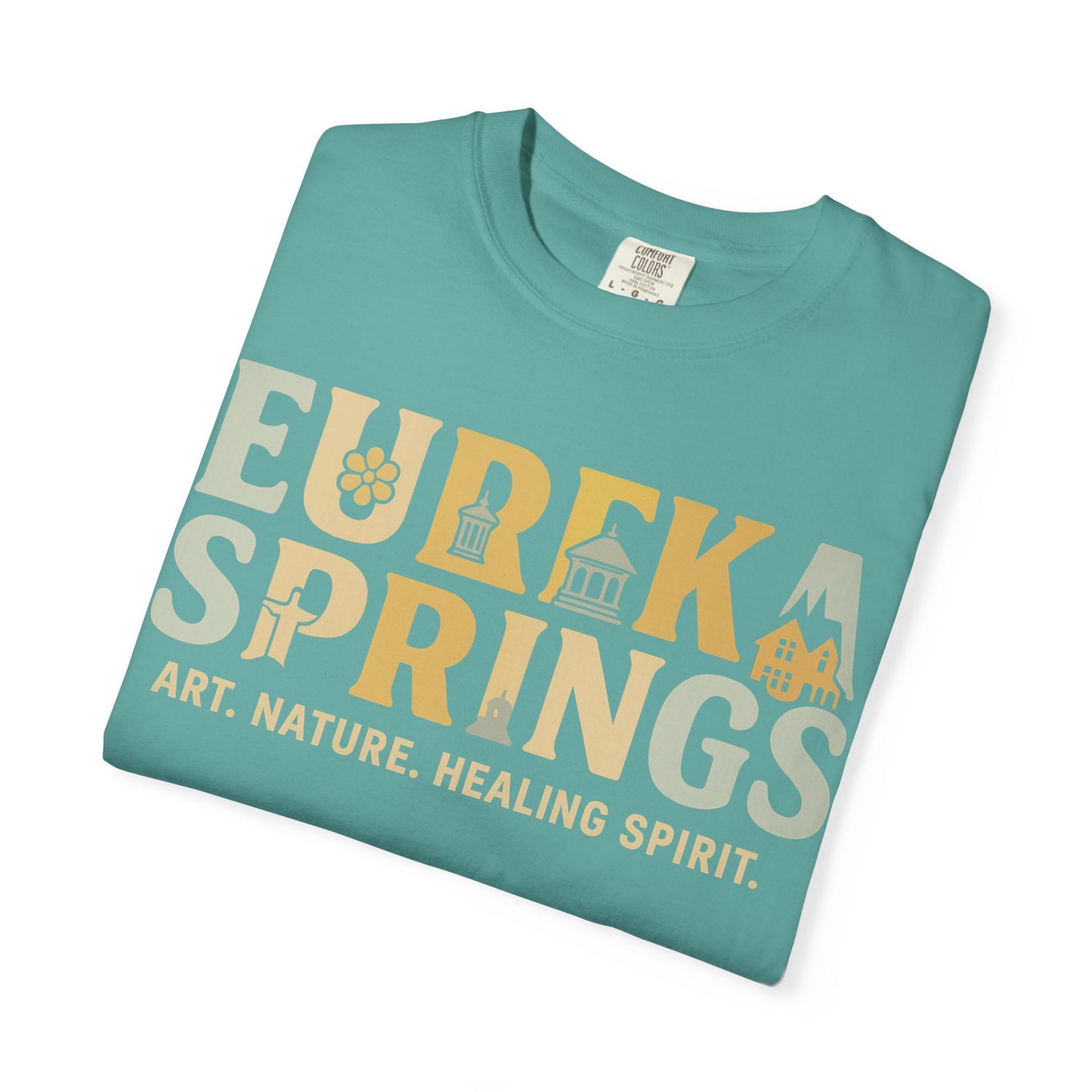 Eureka Springs Arkansas Tee – Art, Nature & Healing Spirit | Rooted South Threads