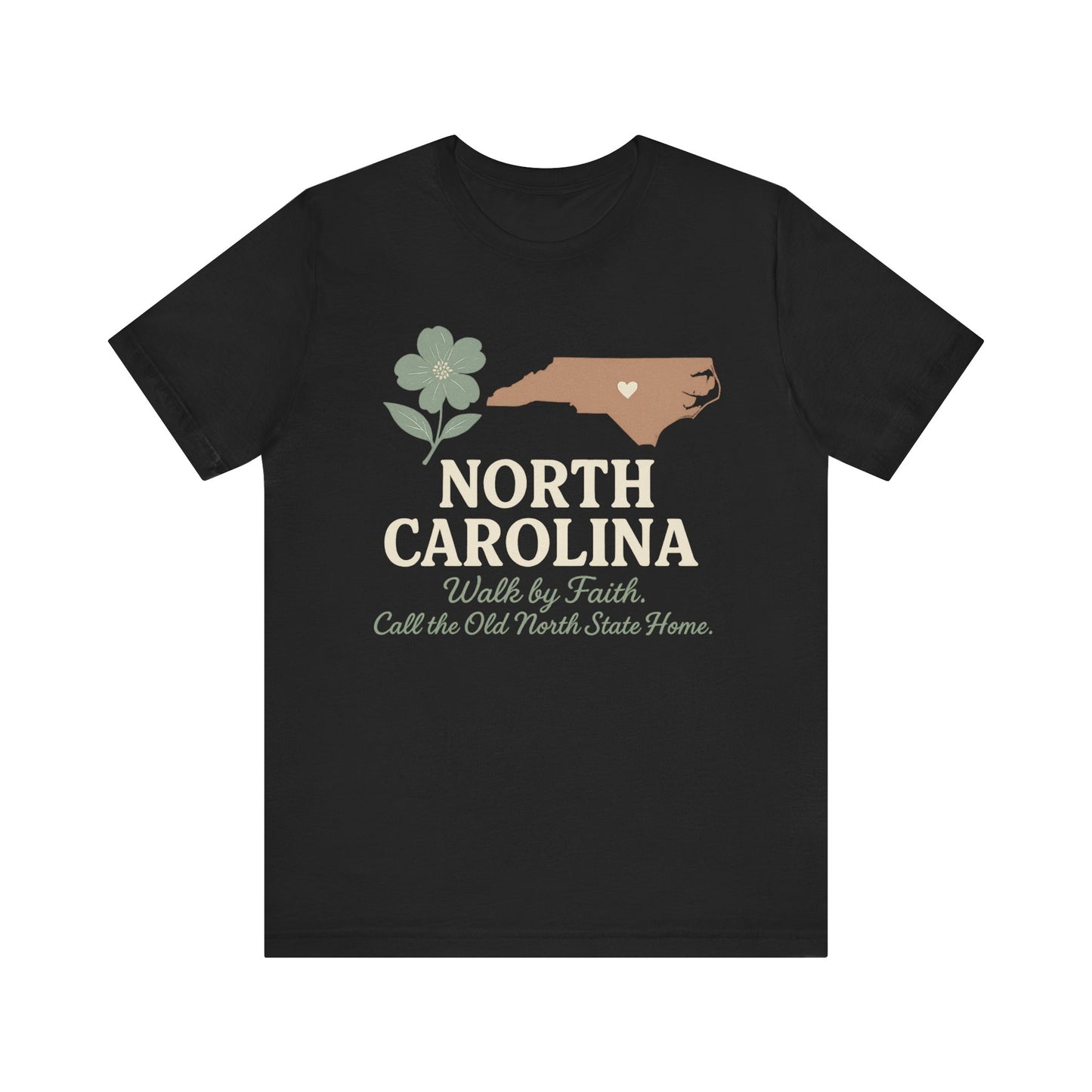 North Carolina Faith Christian Tee Unisex Jersey Short Sleeve