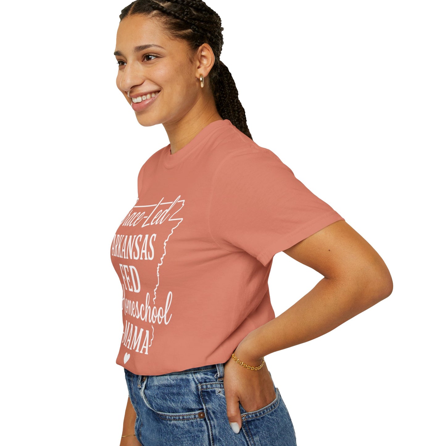ARKANSAS Grace-Led. Arkansas Fed. Homeschool Mama T-Shirt