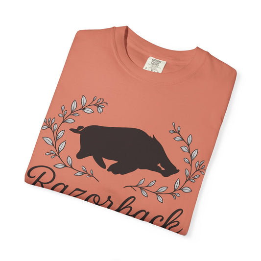 ARKANSAS Razorback Girl Tee – Arkansas Pride Meets Feminine Charm