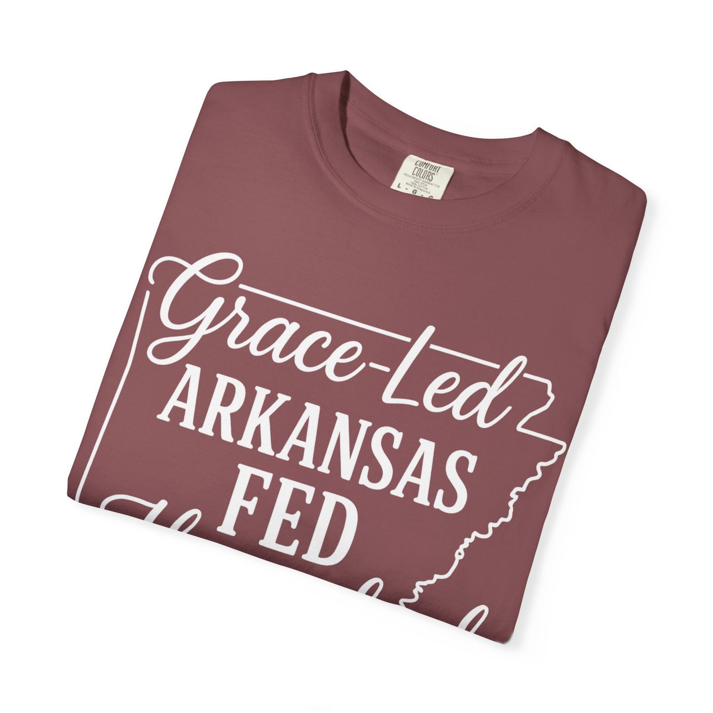 ARKANSAS Grace-Led. Arkansas Fed. Homeschool Mama T-Shirt