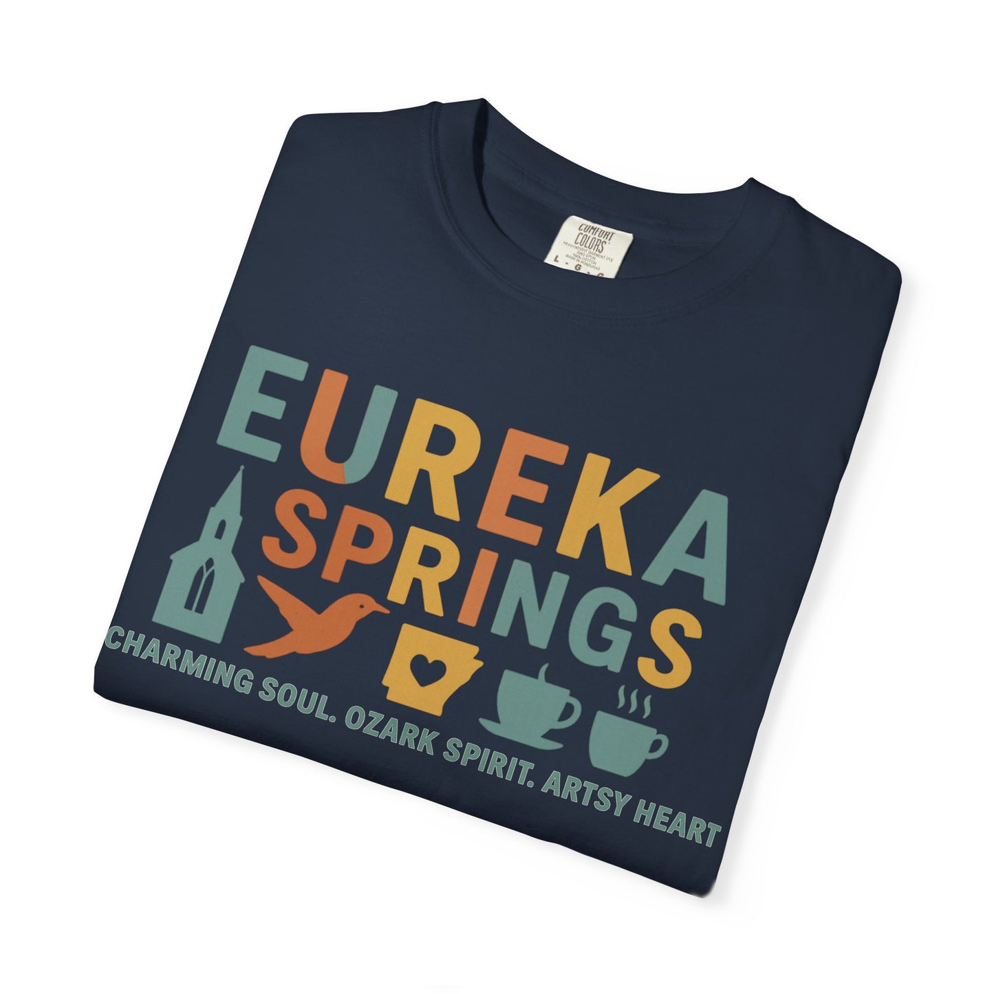 Eureka Springs Arkansas Tee – Art, Nature & Healing Spirit | Rooted South Threads