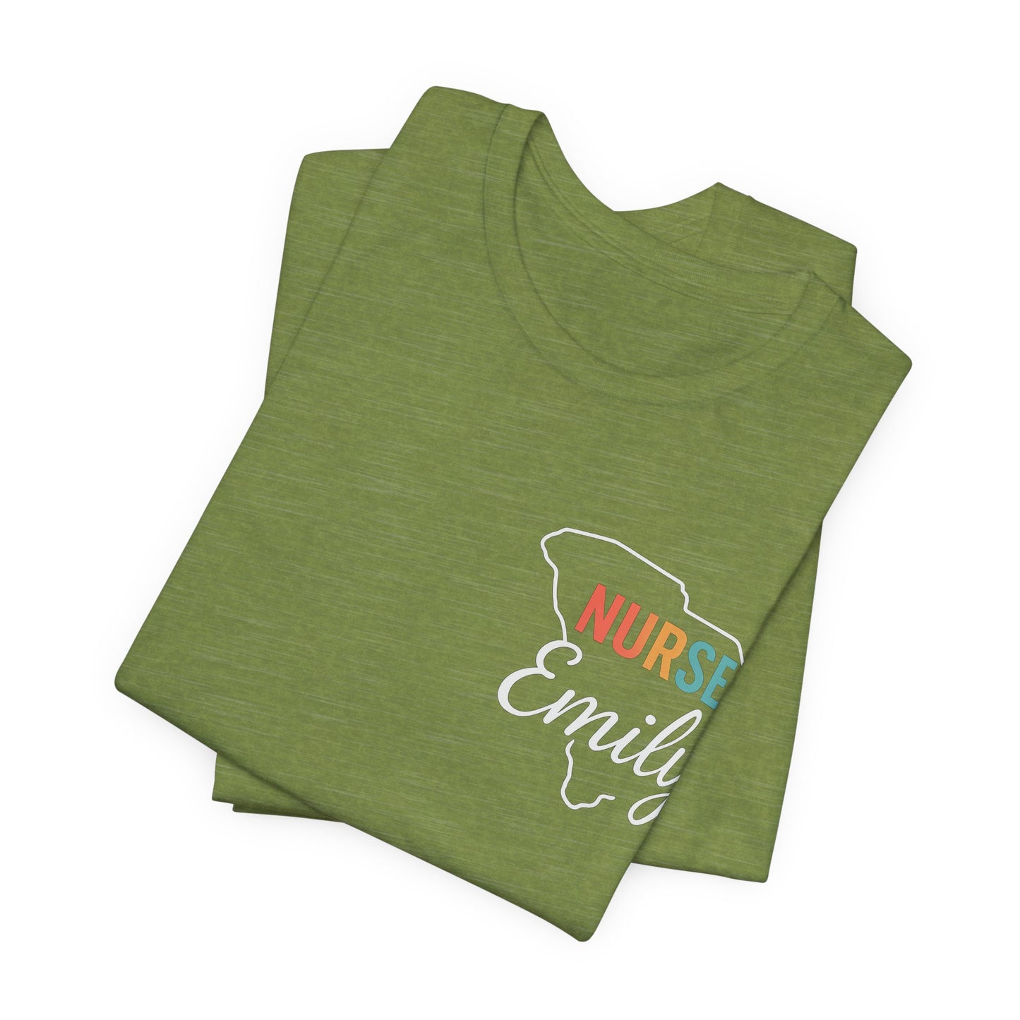 South Carolina Nurse Shirt – “NURSE Emily” State Pride Tee