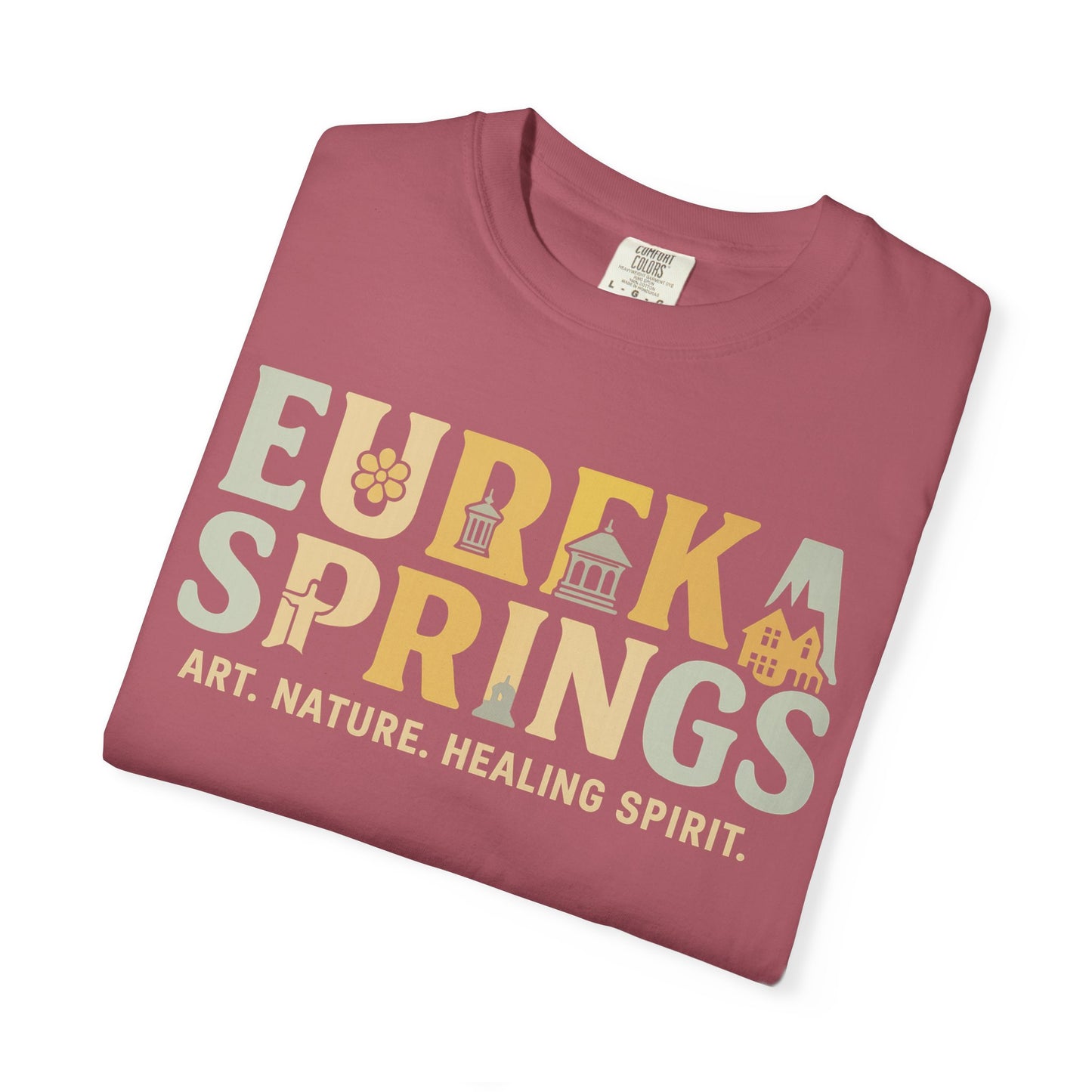 Eureka Springs Arkansas Tee – Art, Nature & Healing Spirit | Rooted South Threads