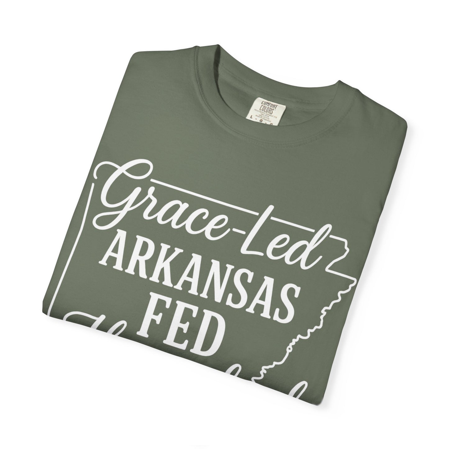 ARKANSAS Grace-Led. Arkansas Fed. Homeschool Mama T-Shirt