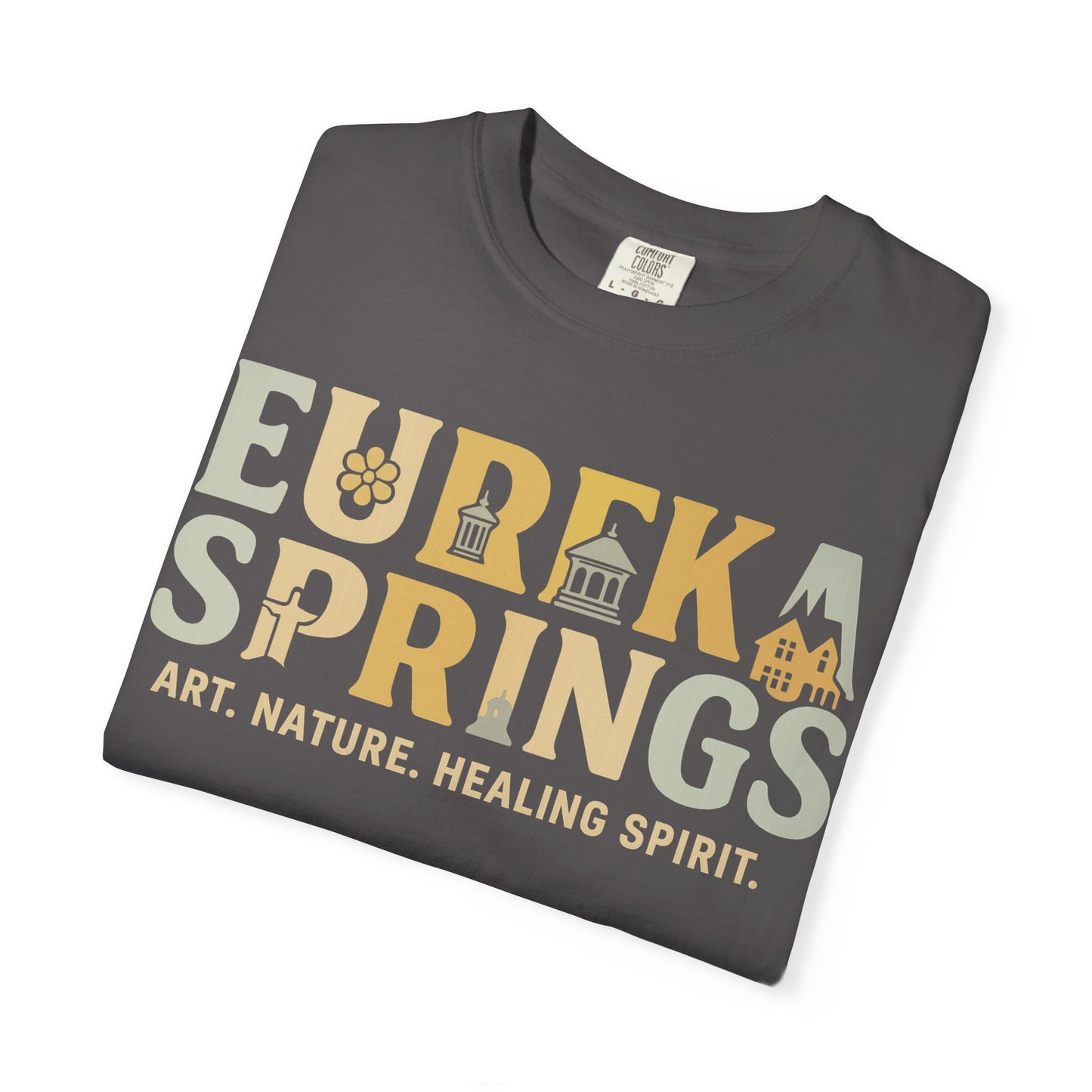 Eureka Springs Arkansas Tee – Art, Nature & Healing Spirit | Rooted South Threads
