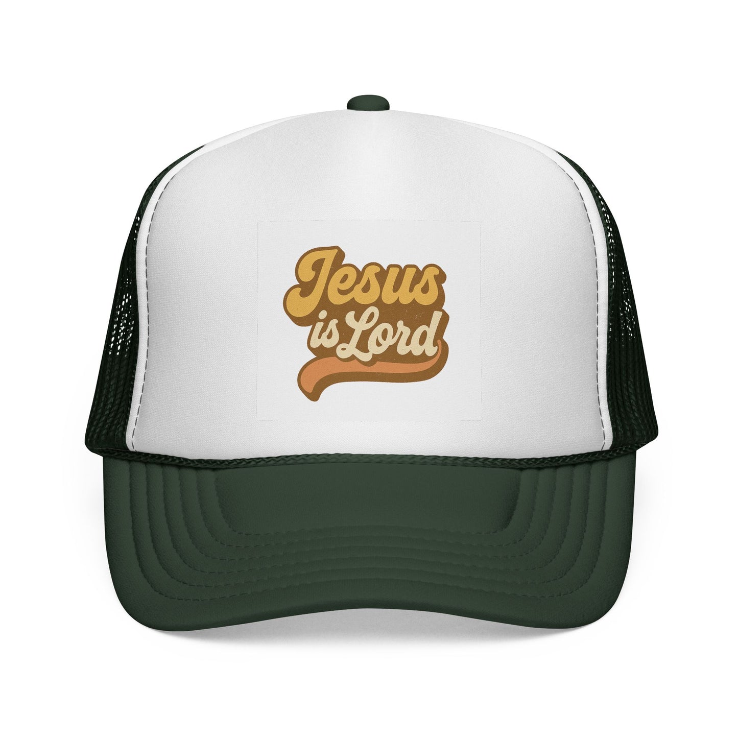 Jesus Is Lord Hat | Retro Faith Baseball Cap by Rooted South Threads