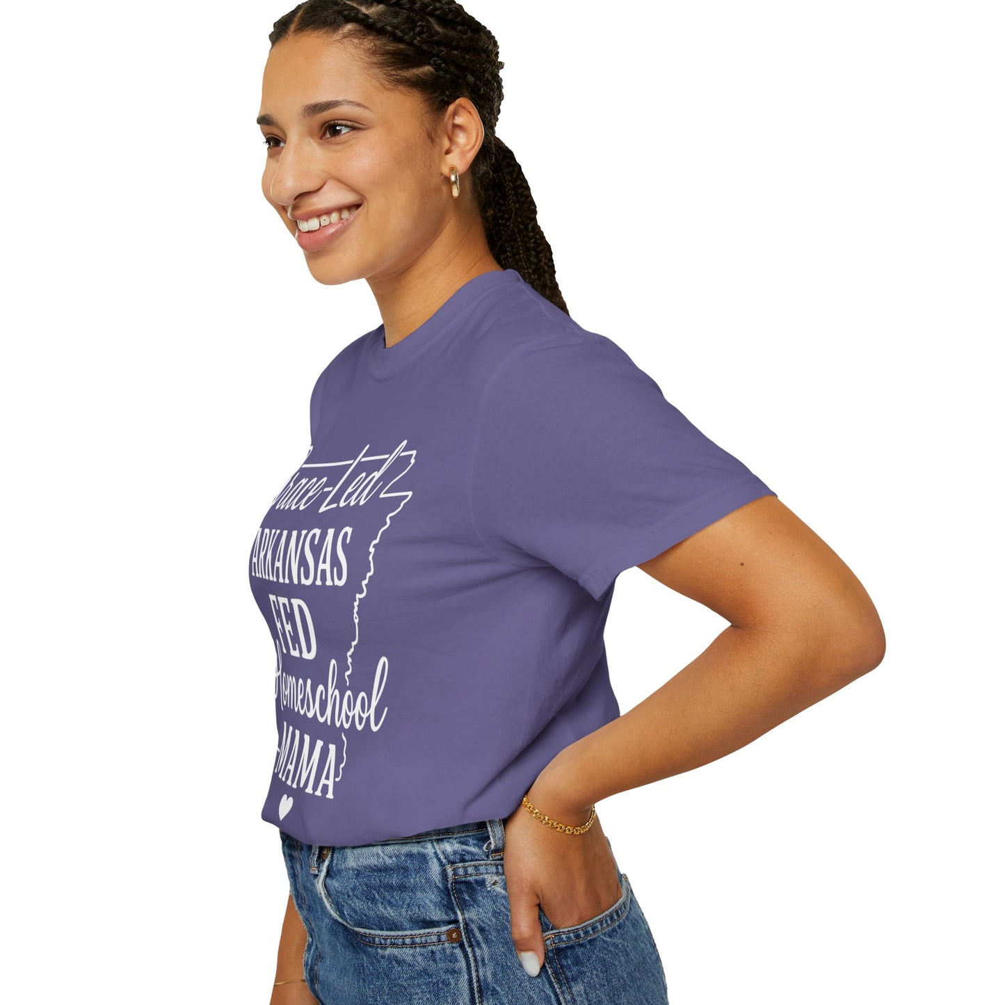 ARKANSAS Grace-Led. Arkansas Fed. Homeschool Mama T-Shirt