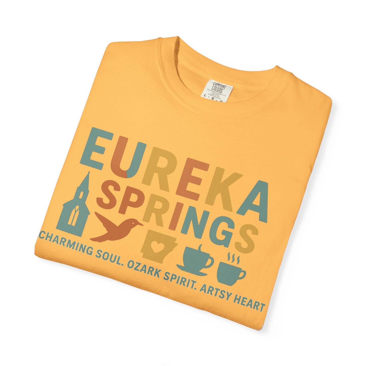 Eureka Springs Arkansas Tee – Art, Nature & Healing Spirit | Rooted South Threads