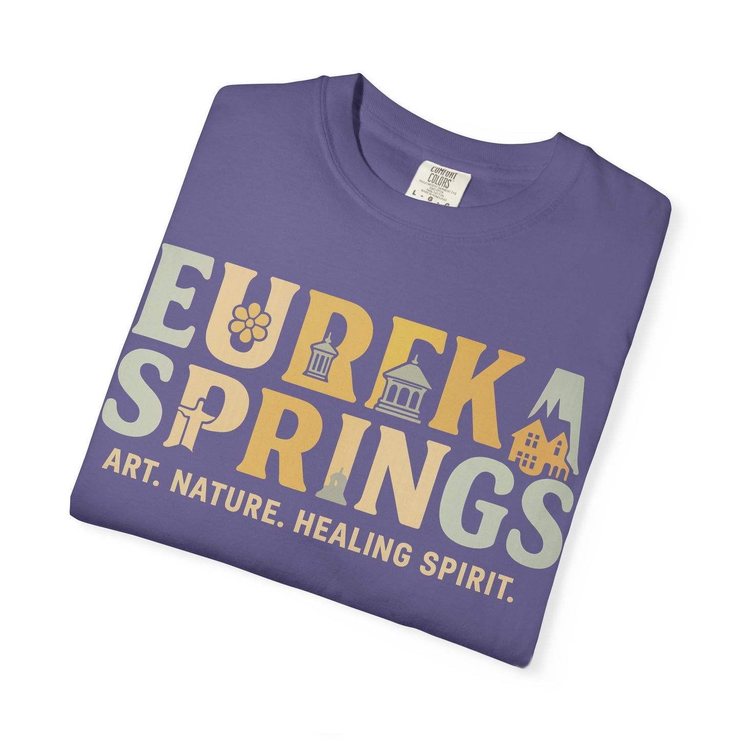 Eureka Springs Arkansas Tee – Art, Nature & Healing Spirit | Rooted South Threads