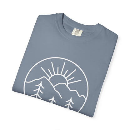 God Is Greater Than the Highs and Lows T-Shirt | Mountain & Sun Graphic Tee
