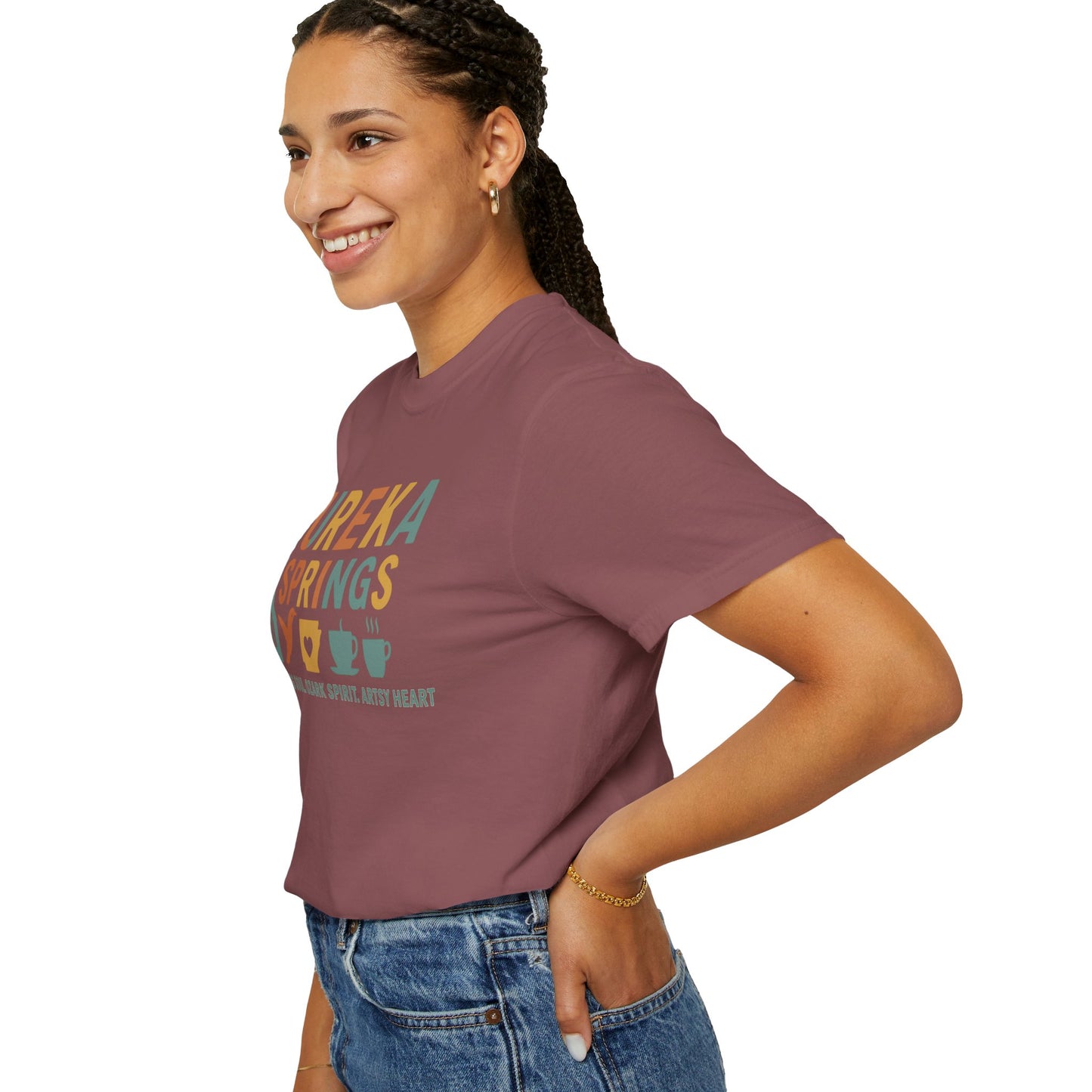 Eureka Springs Arkansas Tee – Art, Nature & Healing Spirit | Rooted South Threads