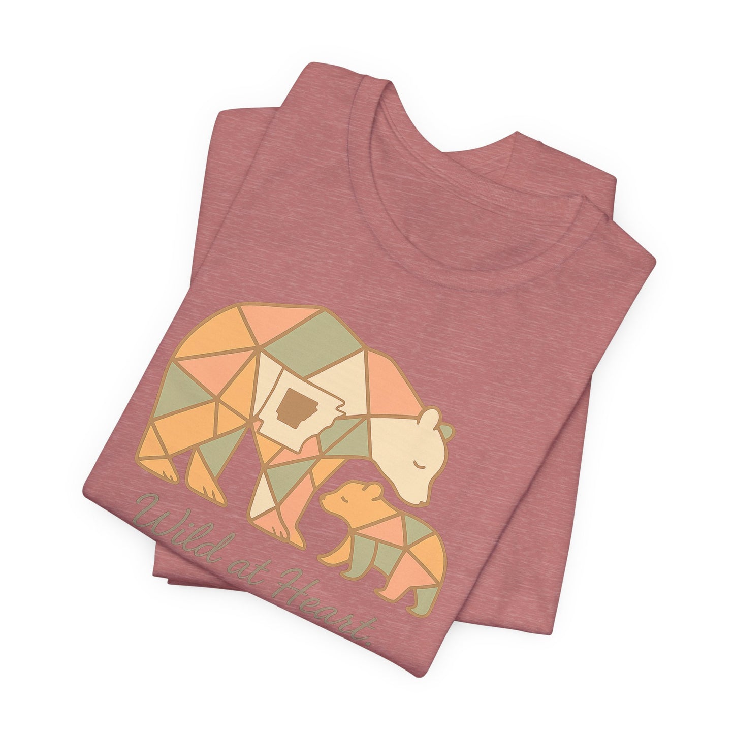 Arkansas Mama-Southern Comfort Graphic Tee | Bella Canvas | Arkansas Mom Shirt