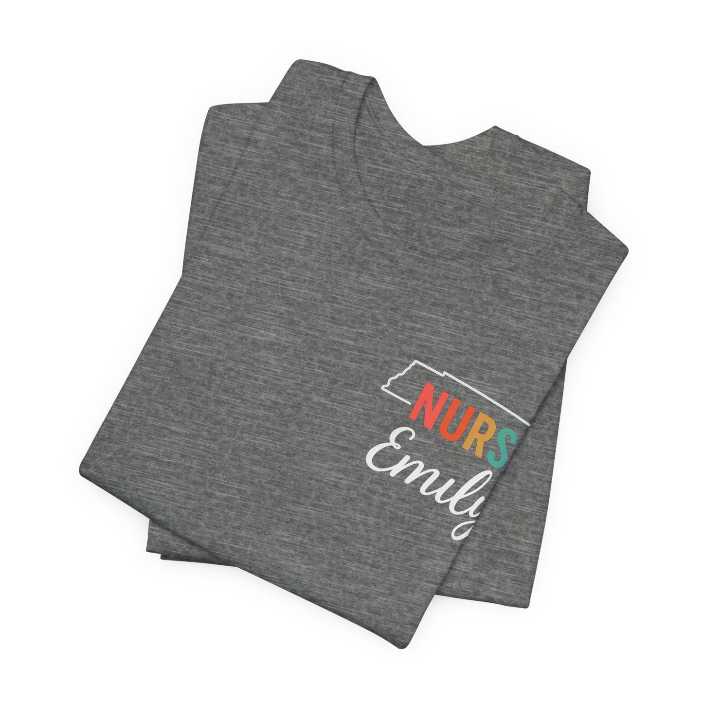 Tennessee Nurse Shirt – Personalized State Pride Tee for Nurses with Personalized Name