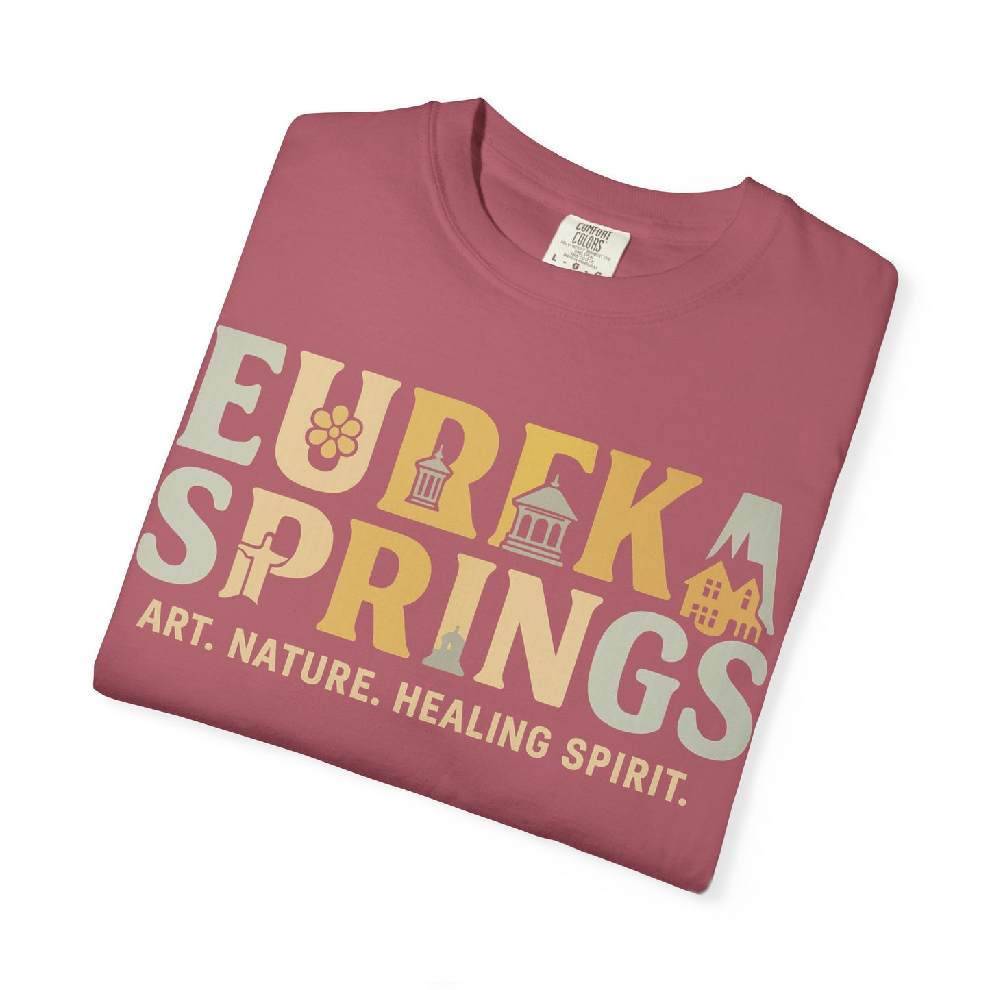 Eureka Springs Arkansas Tee – Art, Nature & Healing Spirit | Rooted South Threads