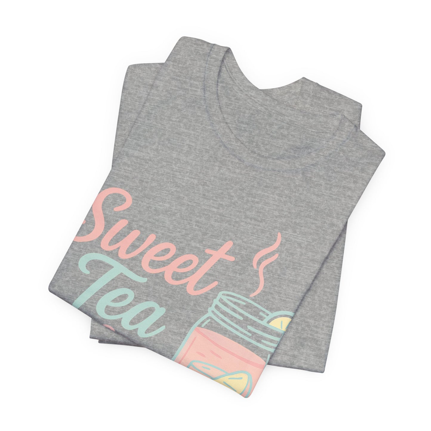Sweet Tea & Scripture T-Shirt | Pastel Southern Christian Comfort Colors Tee