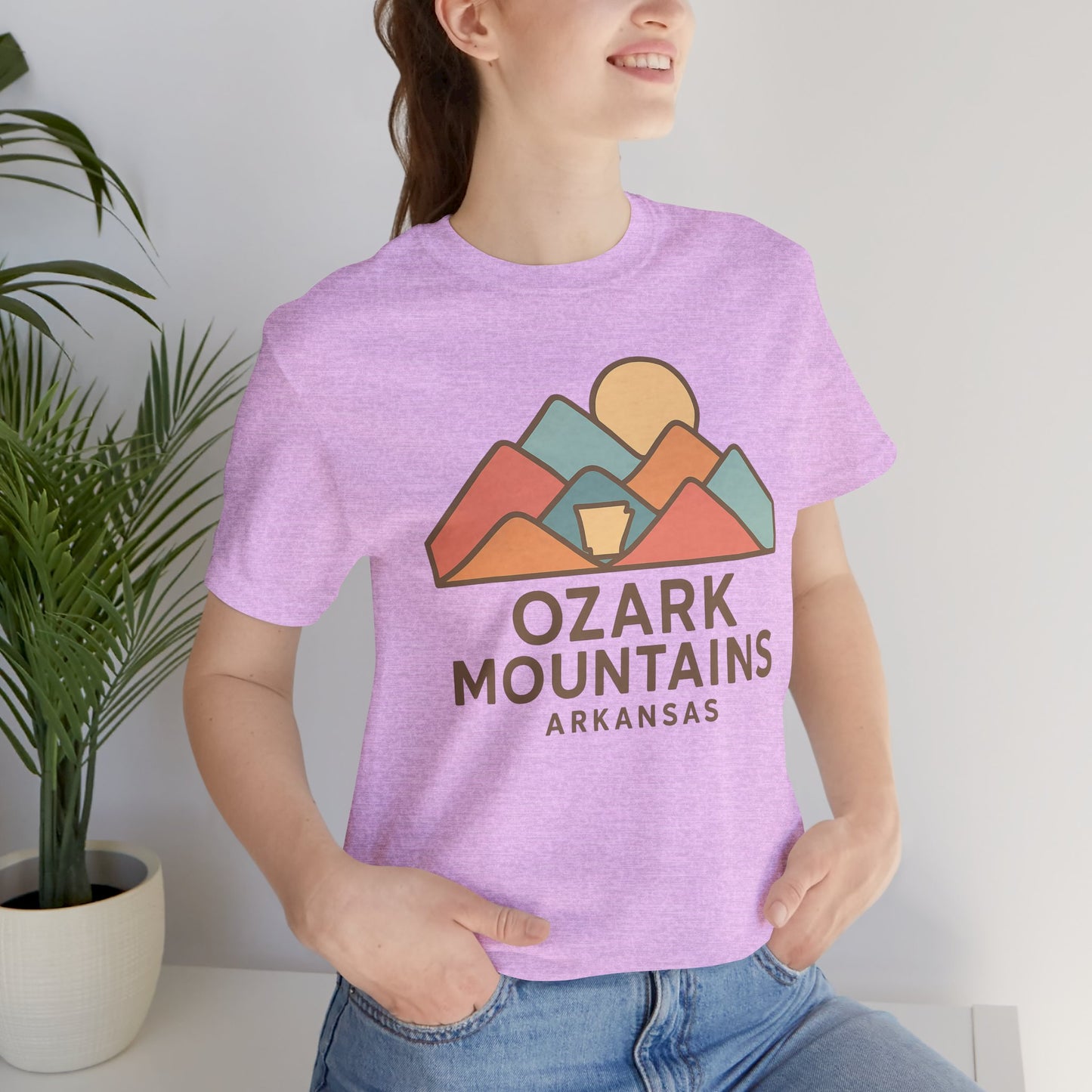 Ozark Mountains Arkansas T-Shirt – Retro Mountain Nature Tee