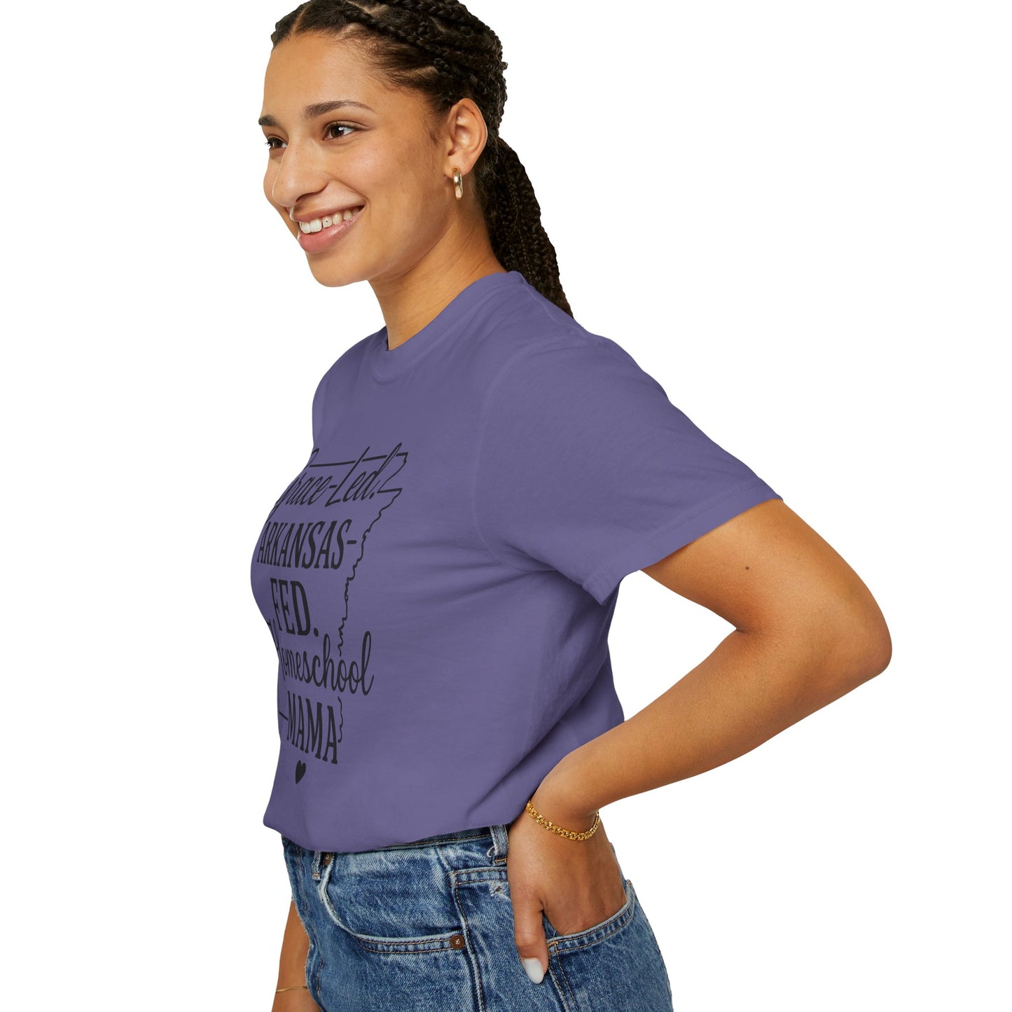 ARKANSAS Grace-Led. Arkansas Fed. Homeschool Mama T-Shirt