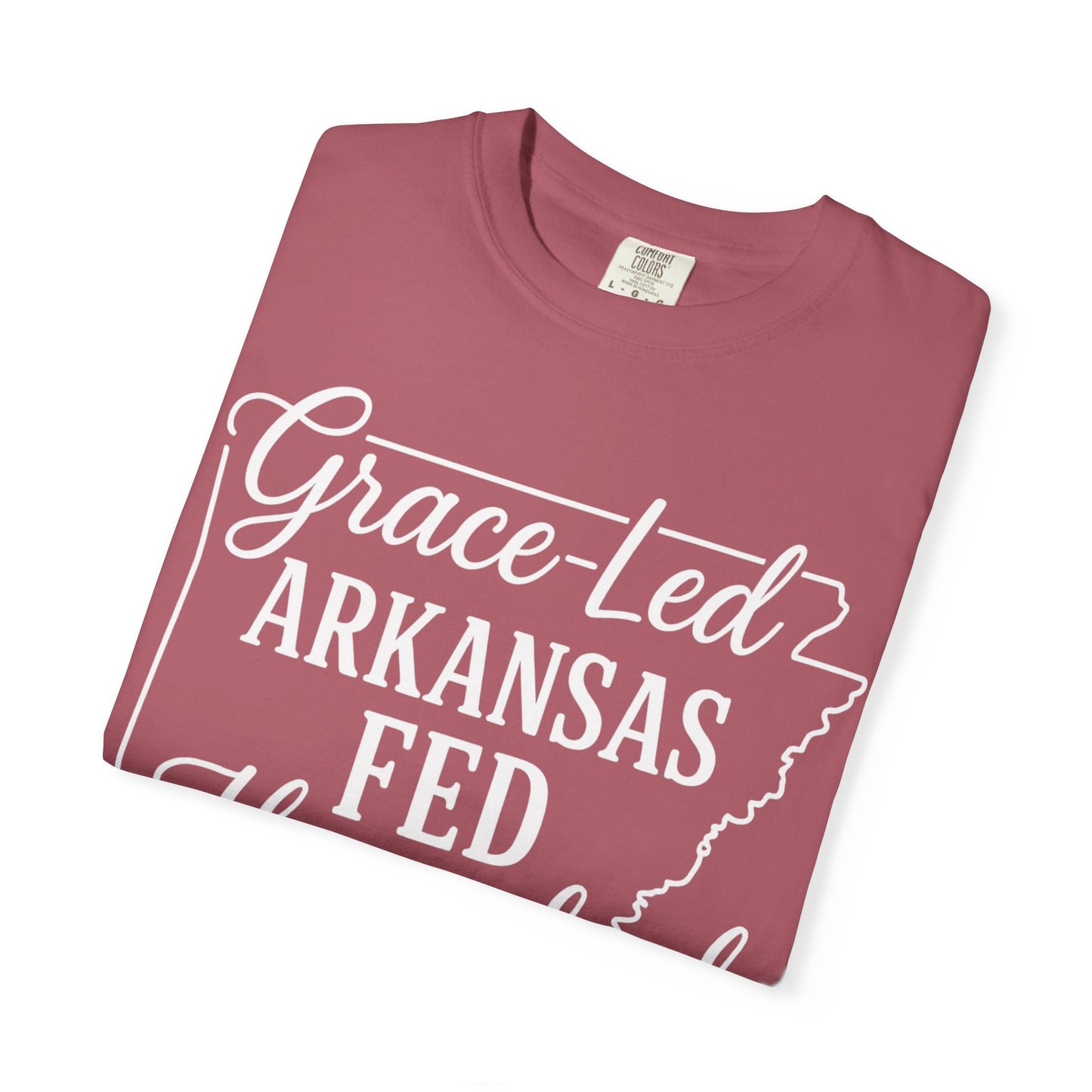 ARKANSAS Grace-Led. Arkansas Fed. Homeschool Mama T-Shirt