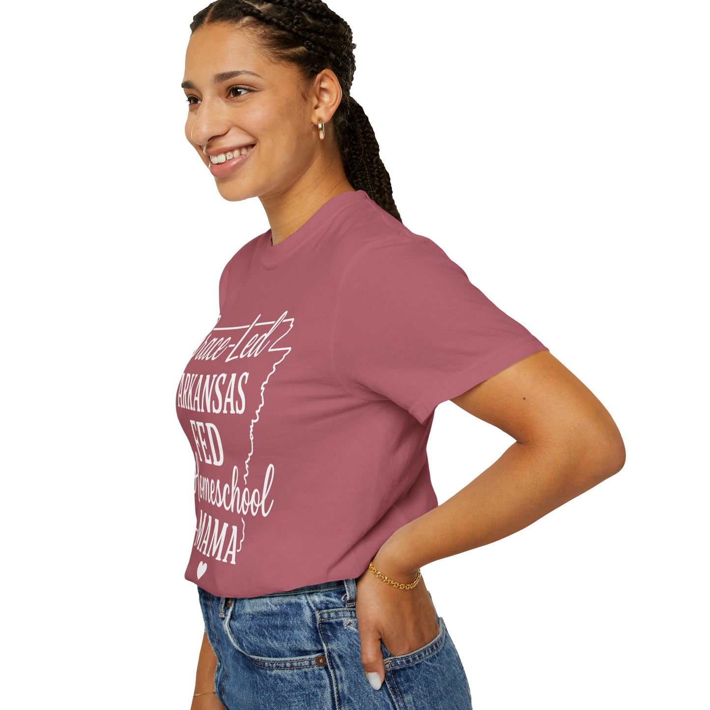 ARKANSAS Grace-Led. Arkansas Fed. Homeschool Mama T-Shirt