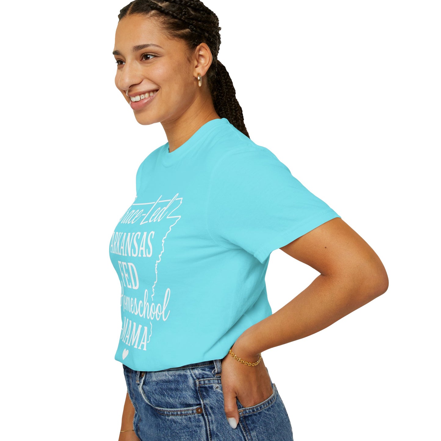 ARKANSAS Grace-Led. Arkansas Fed. Homeschool Mama T-Shirt
