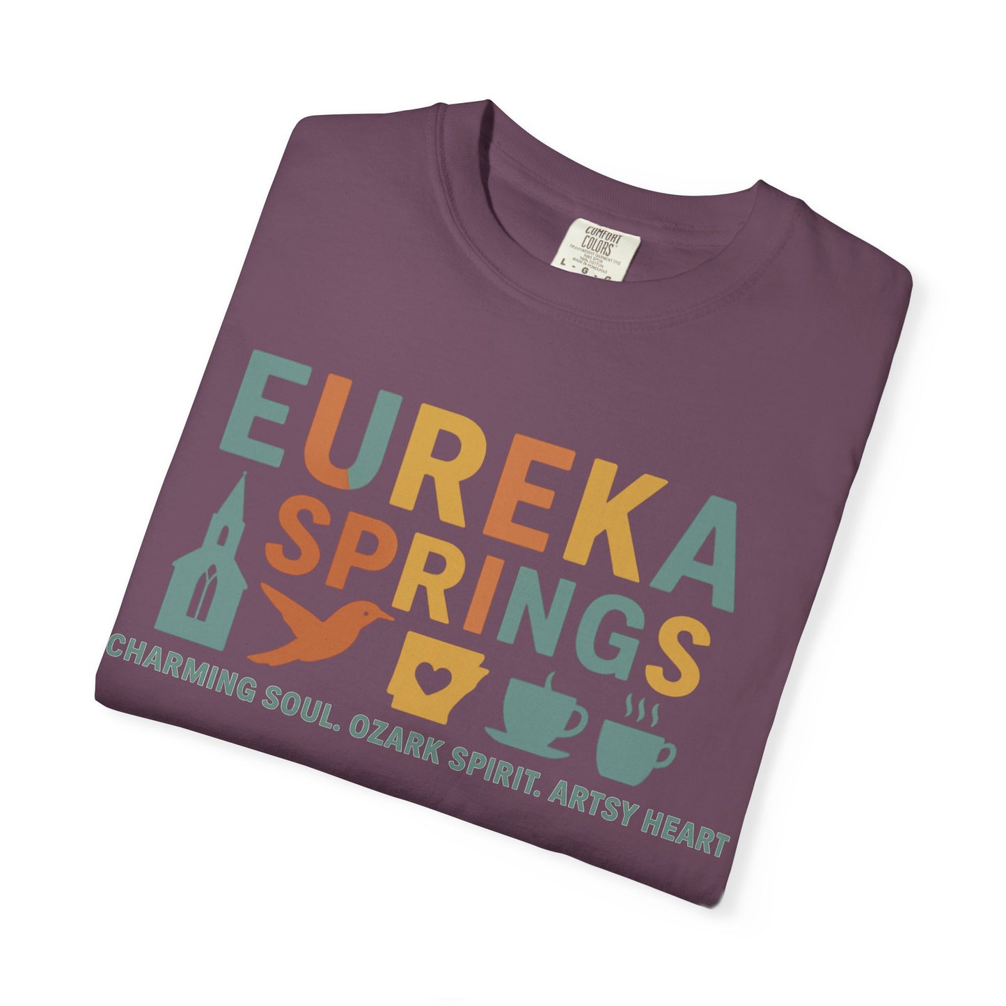 Eureka Springs Arkansas Tee – Art, Nature & Healing Spirit | Rooted South Threads