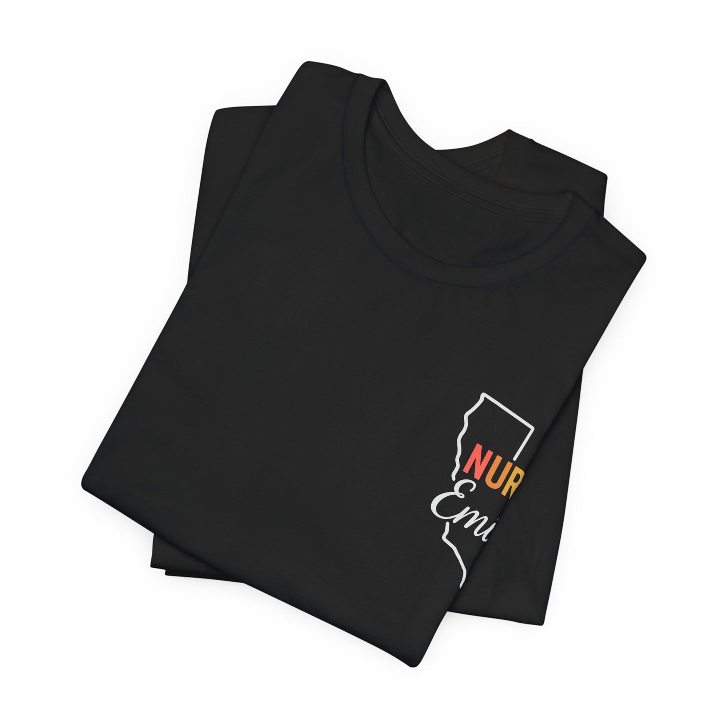California Nurse Shirt – Personalized Emily Nurse Tee, State Pride Gift