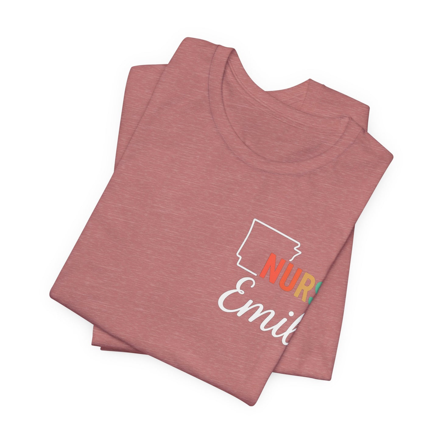Arkansas Nurse Shirt – Custom State Pride Tee for Nurses with Personalized Name