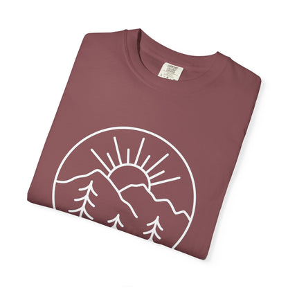 God Is Greater Than the Highs and Lows T-Shirt | Mountain & Sun Graphic Tee