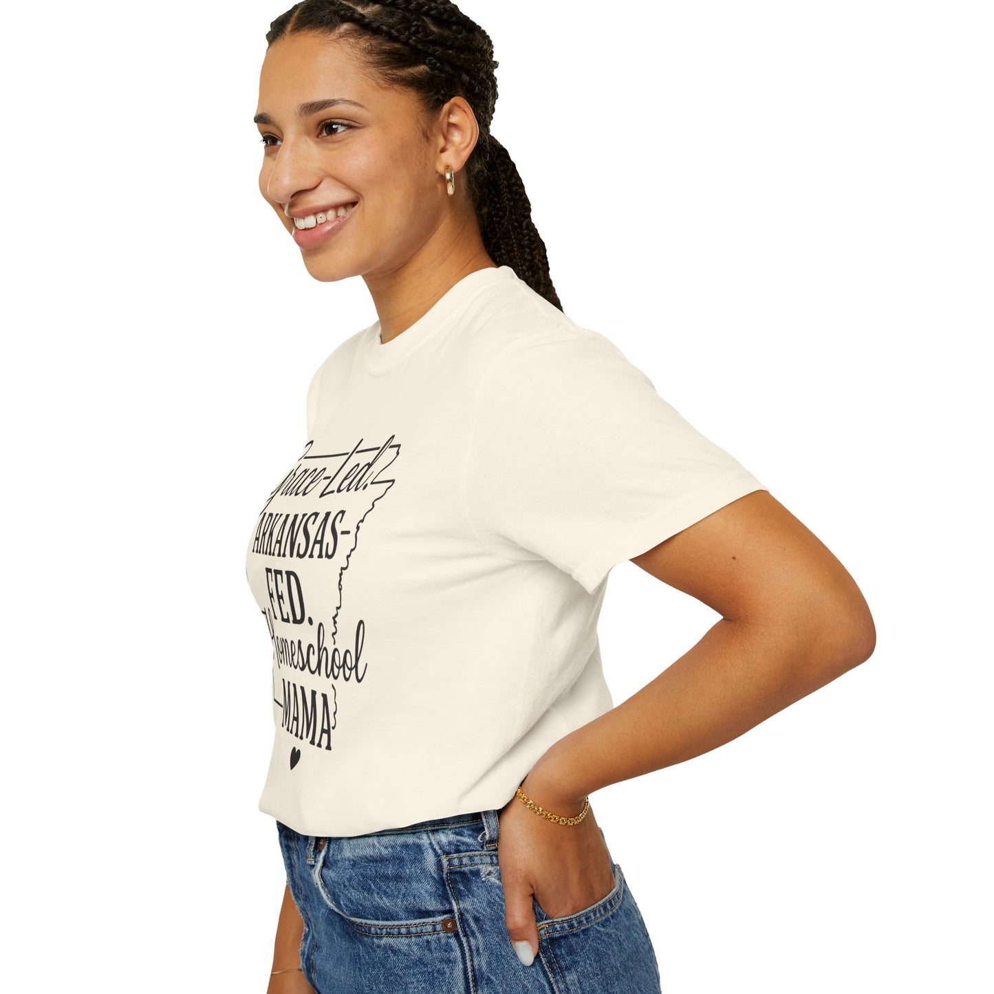 ARKANSAS Grace-Led. Arkansas Fed. Homeschool Mama T-Shirt