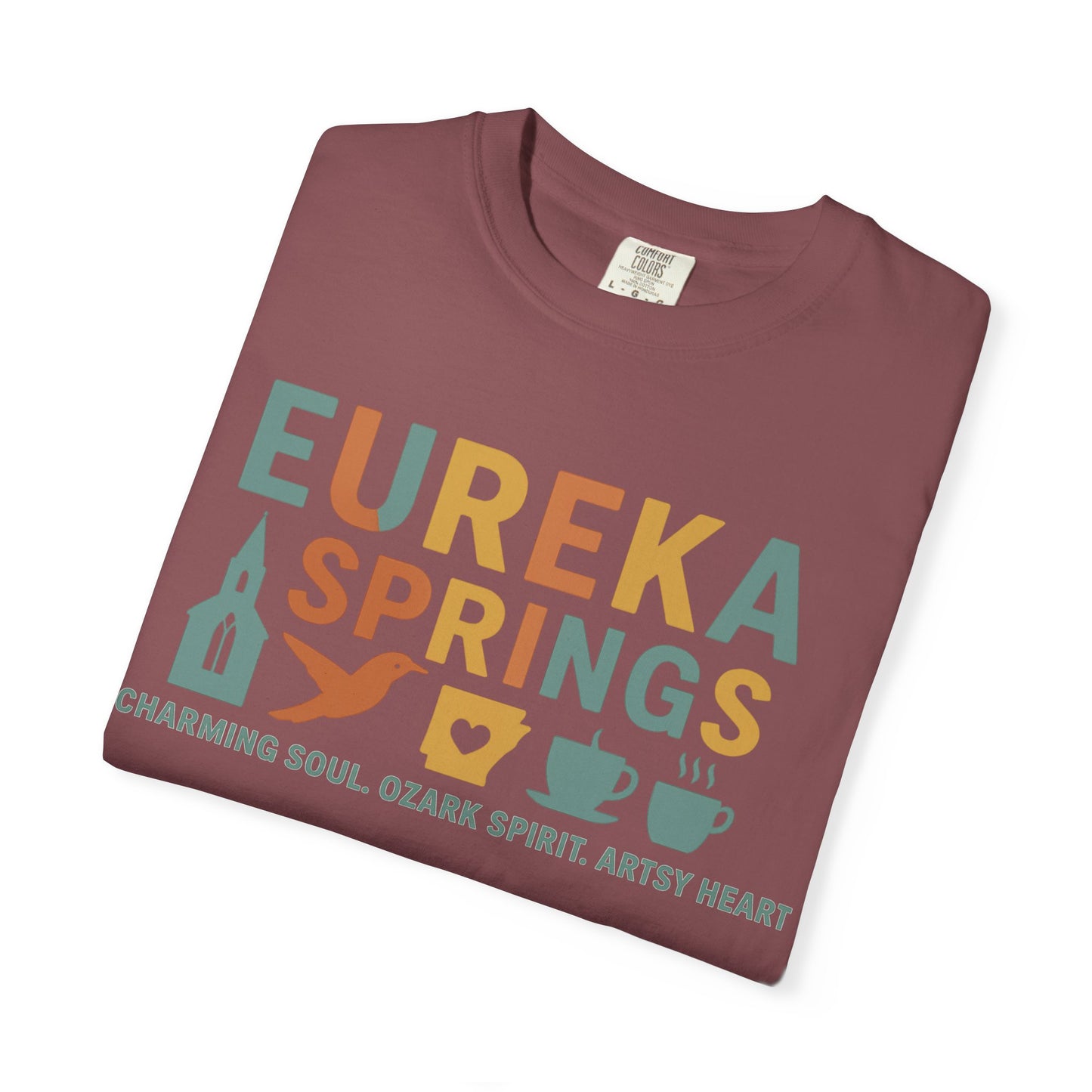 Eureka Springs Arkansas Tee – Art, Nature & Healing Spirit | Rooted South Threads