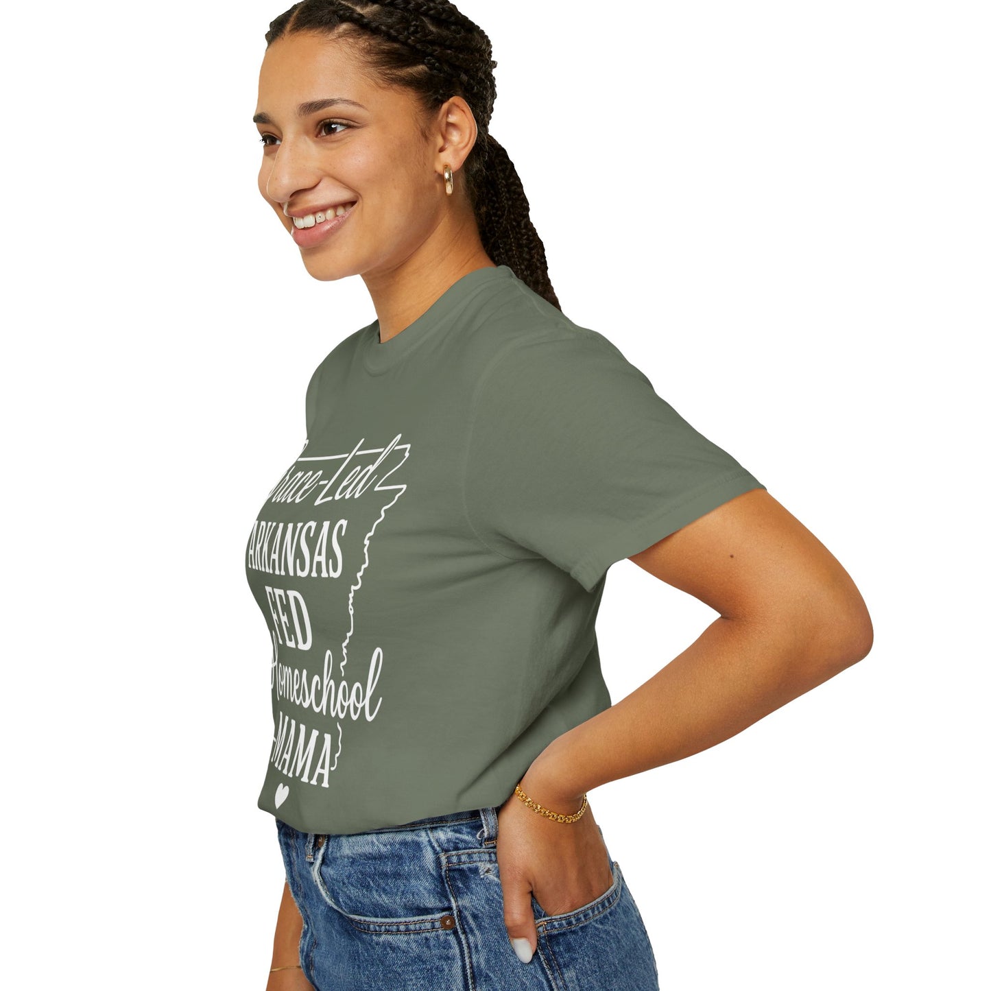 ARKANSAS Grace-Led. Arkansas Fed. Homeschool Mama T-Shirt
