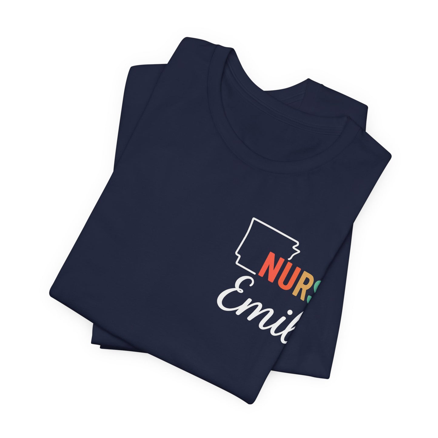 Arkansas Nurse Shirt – Custom State Pride Tee for Nurses with Personalized Name