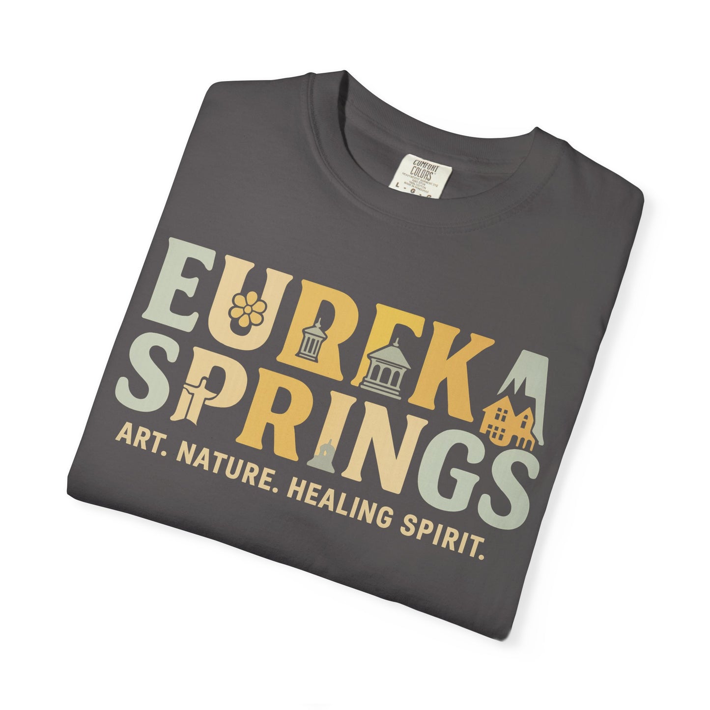 Eureka Springs Arkansas Tee – Art, Nature & Healing Spirit | Rooted South Threads