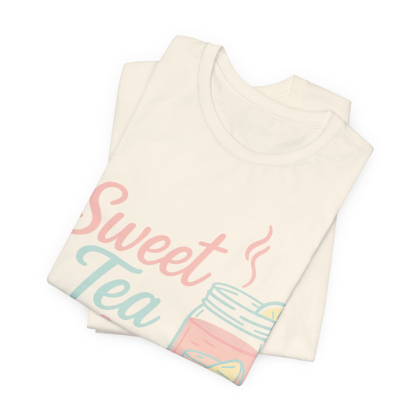 Sweet Tea & Scripture T-Shirt | Pastel Southern Christian Comfort Colors Tee