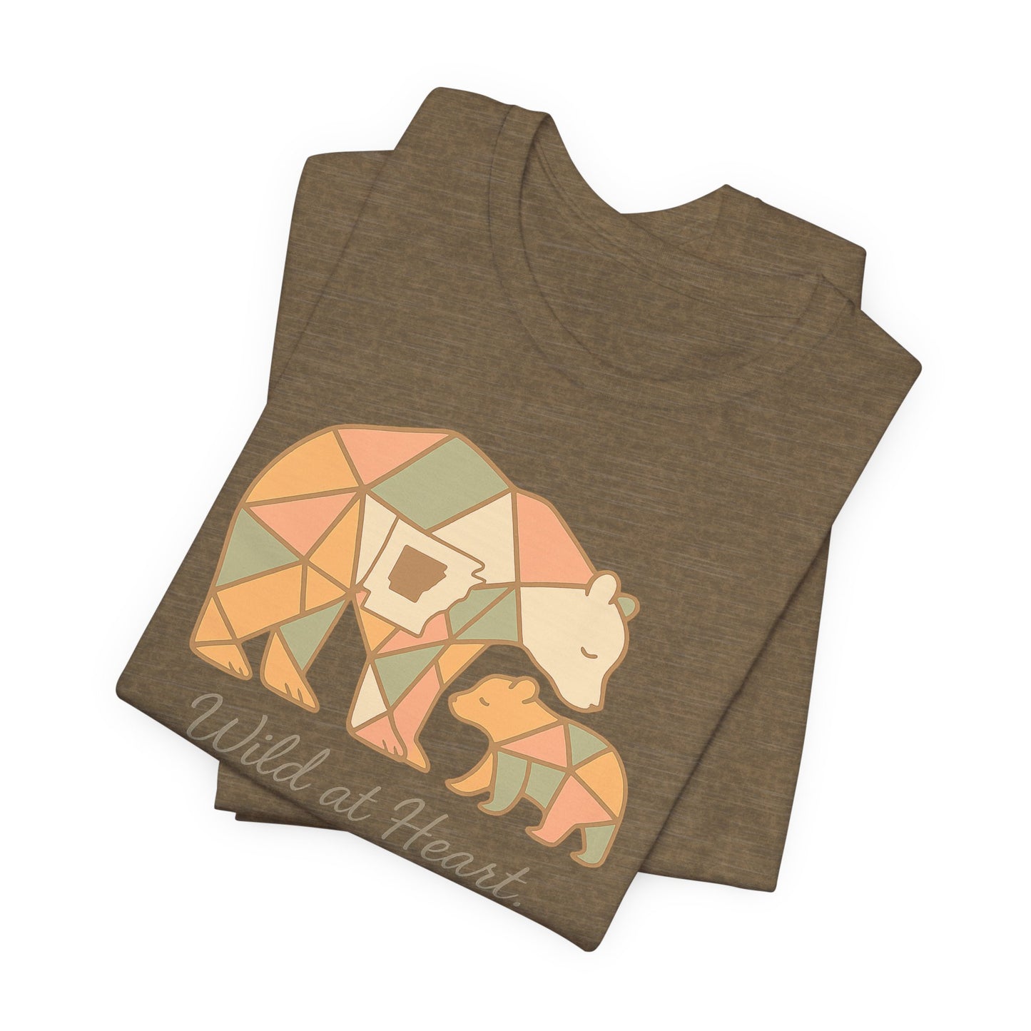 Arkansas Mama-Southern Comfort Graphic Tee | Bella Canvas | Arkansas Mom Shirt