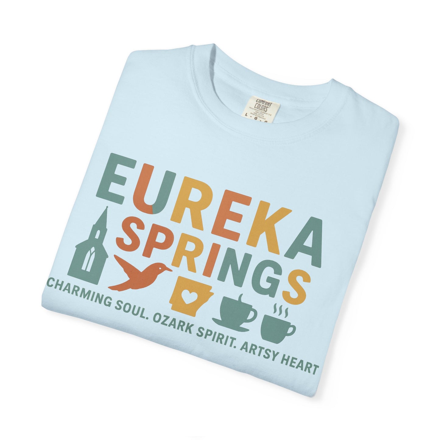Eureka Springs Arkansas Tee – Art, Nature & Healing Spirit | Rooted South Threads