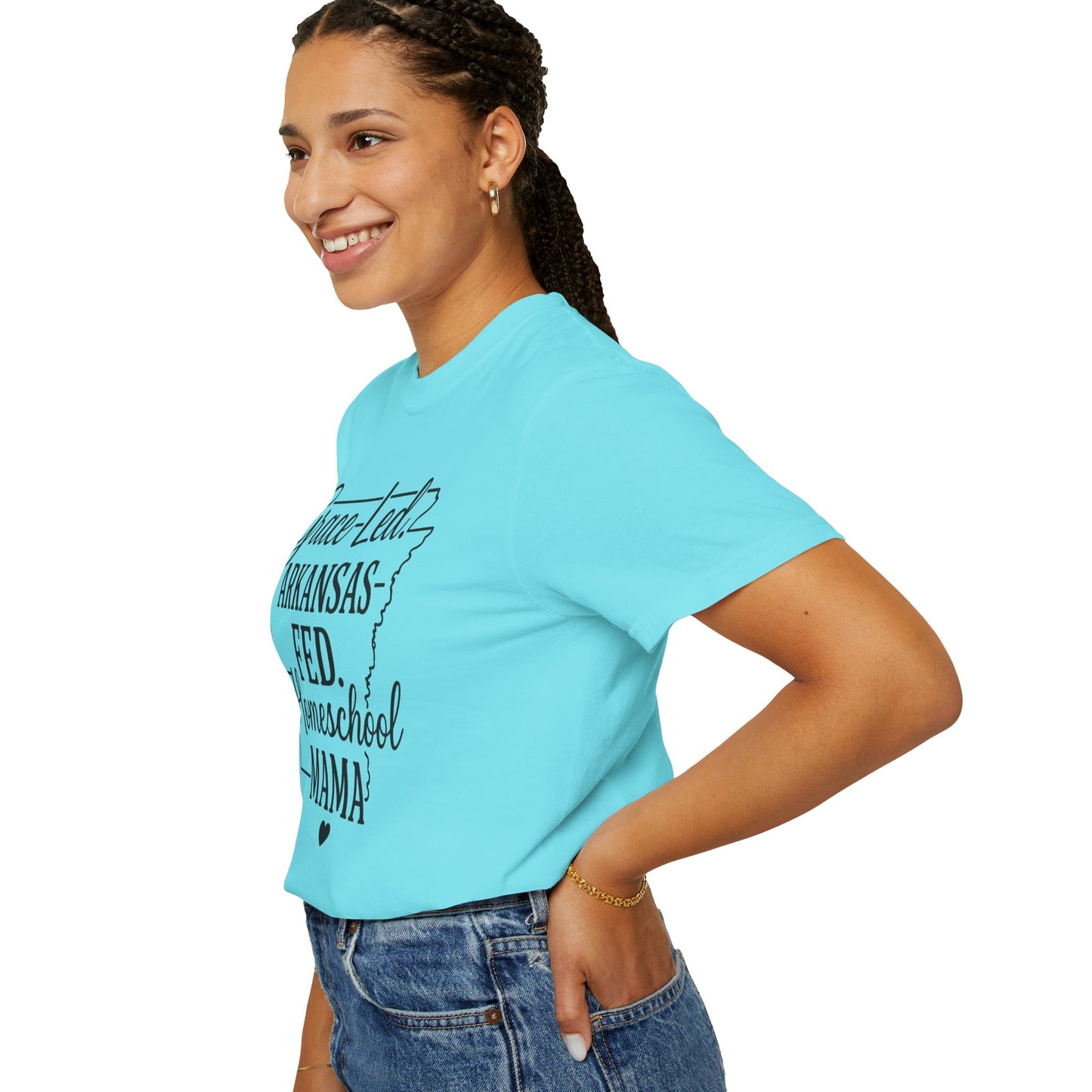 ARKANSAS Grace-Led. Arkansas Fed. Homeschool Mama T-Shirt