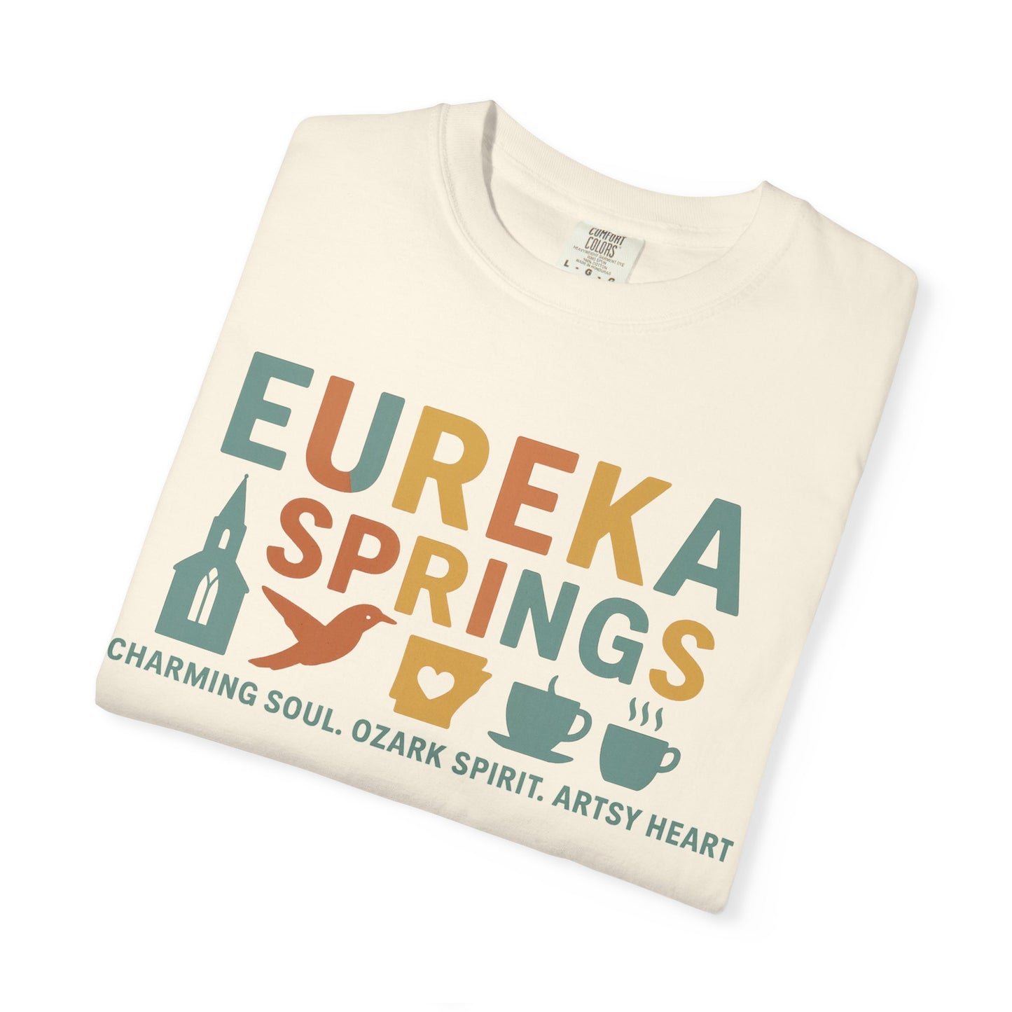 Eureka Springs Arkansas Tee – Art, Nature & Healing Spirit | Rooted South Threads