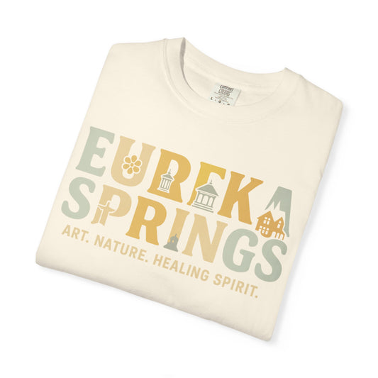 Eureka Springs Arkansas Tee – Art, Nature & Healing Spirit | Rooted South Threads