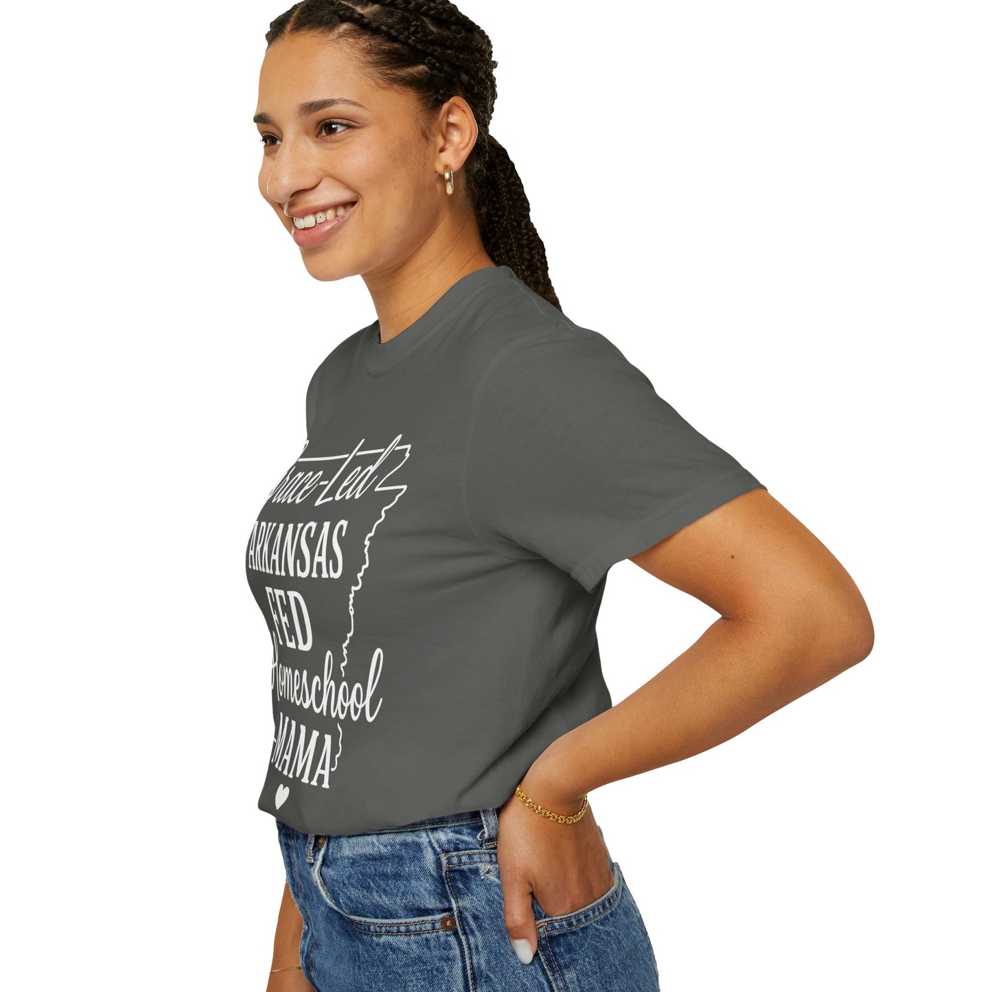 ARKANSAS Grace-Led. Arkansas Fed. Homeschool Mama T-Shirt