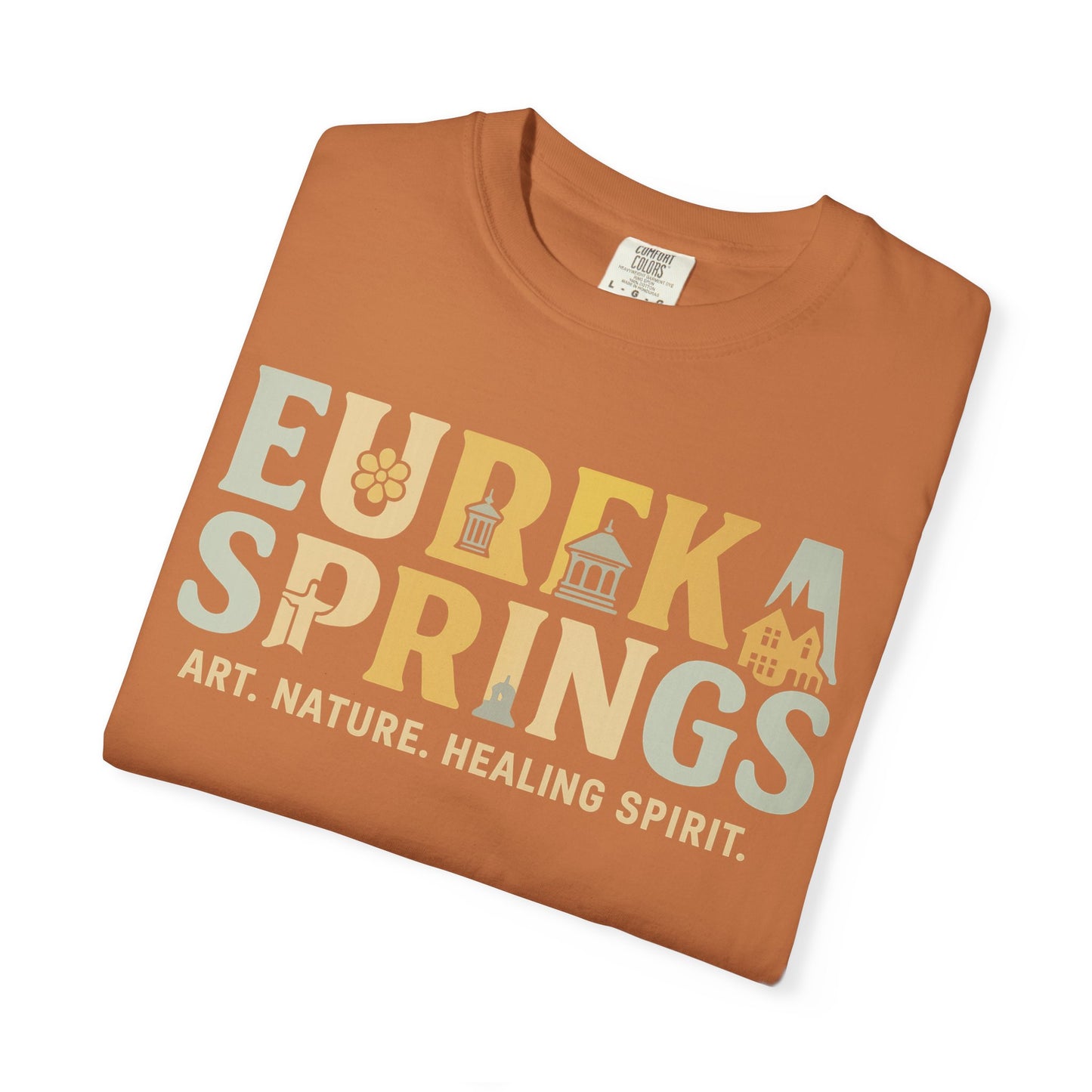 Eureka Springs Arkansas Tee – Art, Nature & Healing Spirit | Rooted South Threads