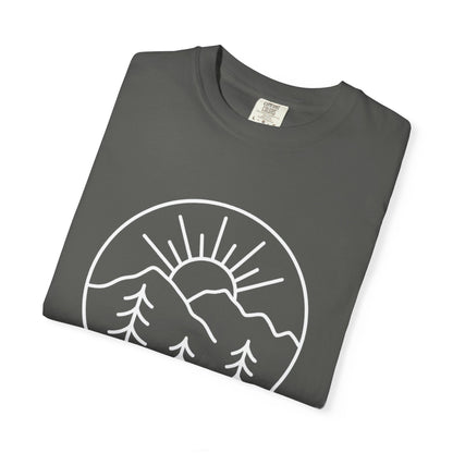 God Is Greater Than the Highs and Lows T-Shirt | Mountain & Sun Graphic Tee