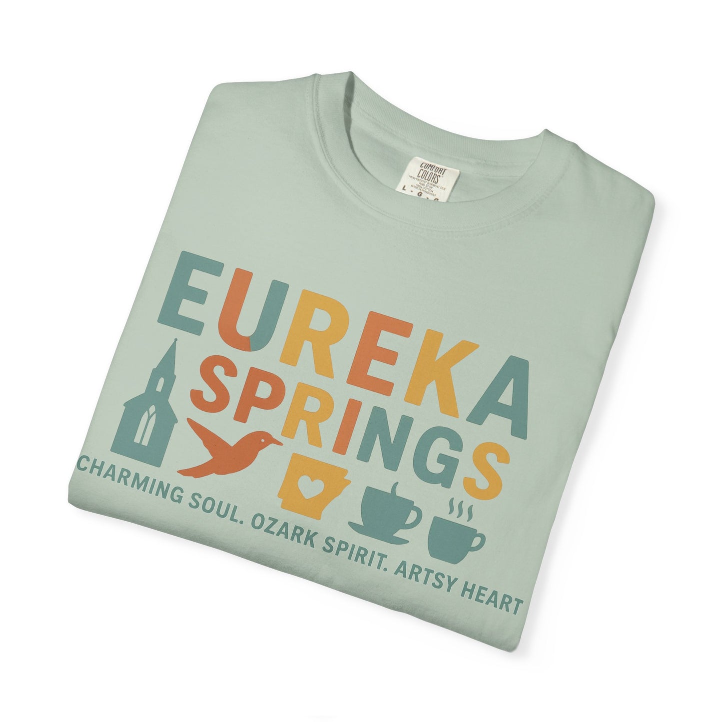 Eureka Springs Arkansas Tee – Art, Nature & Healing Spirit | Rooted South Threads
