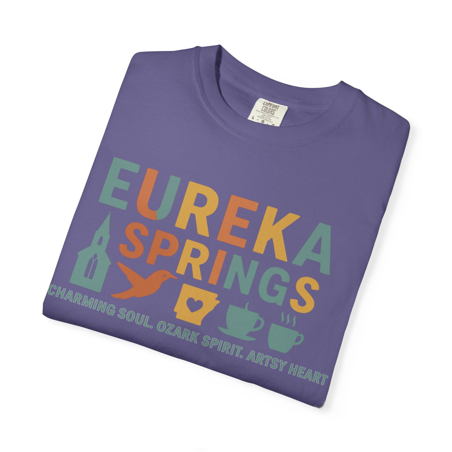Eureka Springs Arkansas Tee – Art, Nature & Healing Spirit | Rooted South Threads