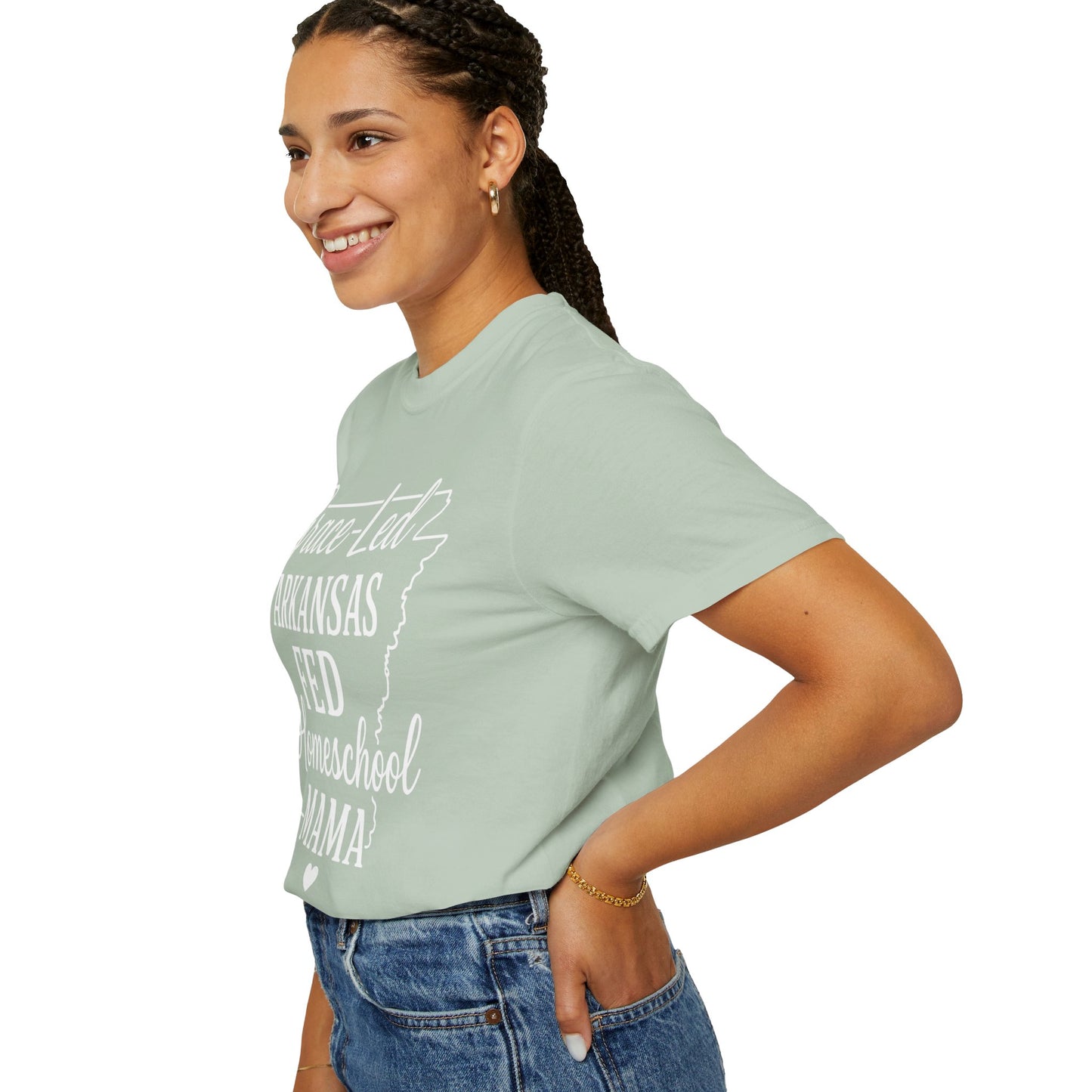 ARKANSAS Grace-Led. Arkansas Fed. Homeschool Mama T-Shirt