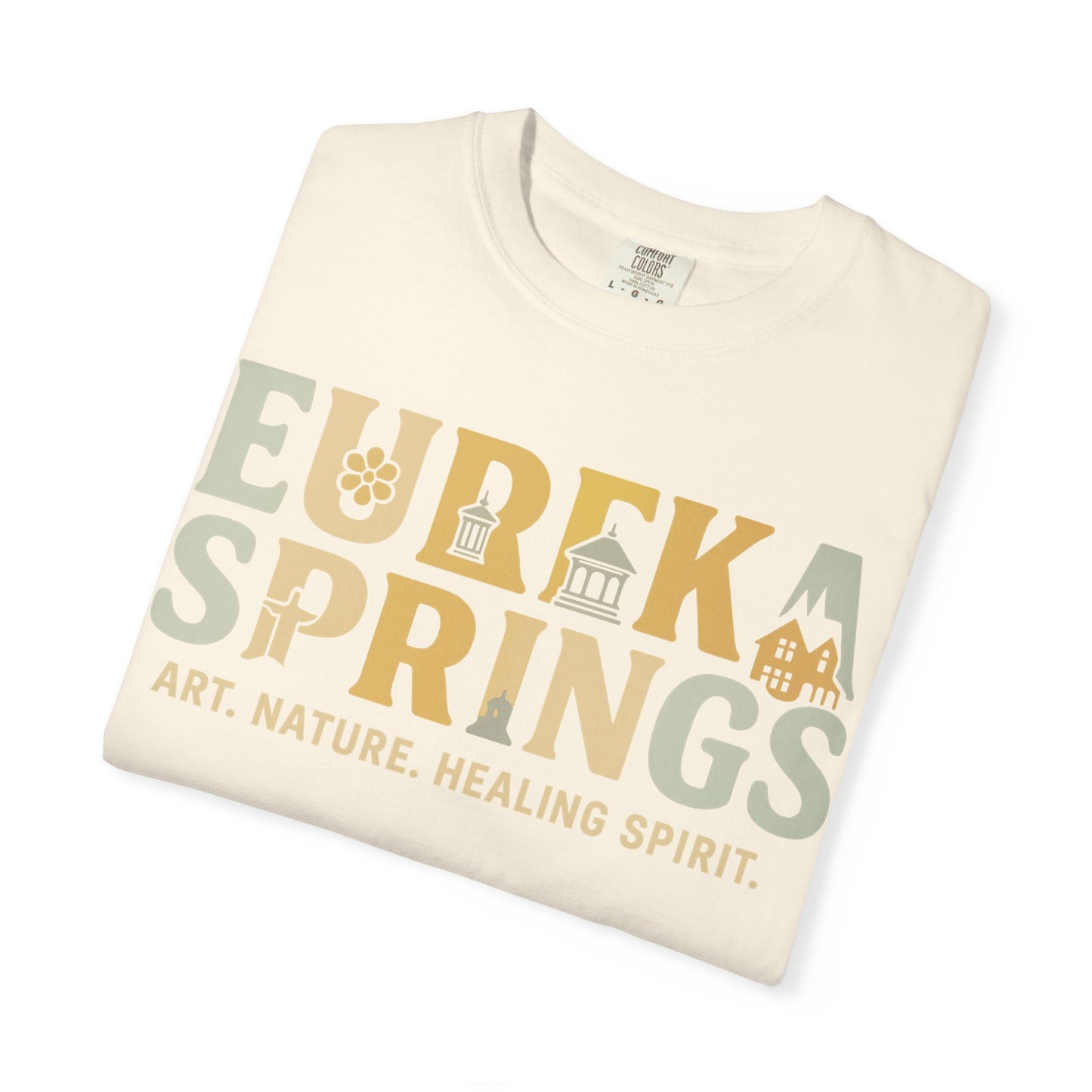 Eureka Springs Arkansas Tee – Art, Nature & Healing Spirit | Rooted South Threads